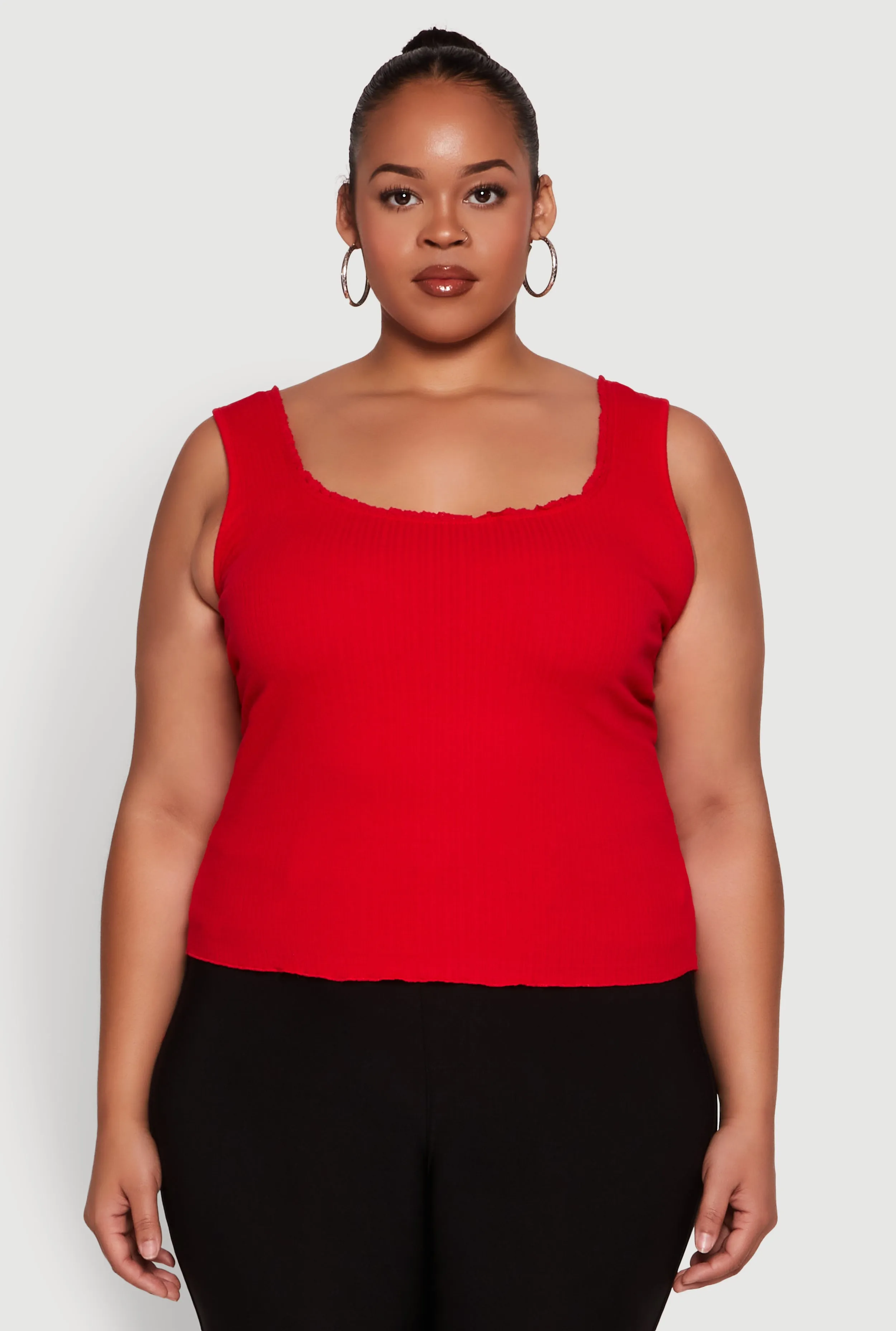 Plus Size Scoop Neck Tank Top sold by Rainbow product image thumbnail 2