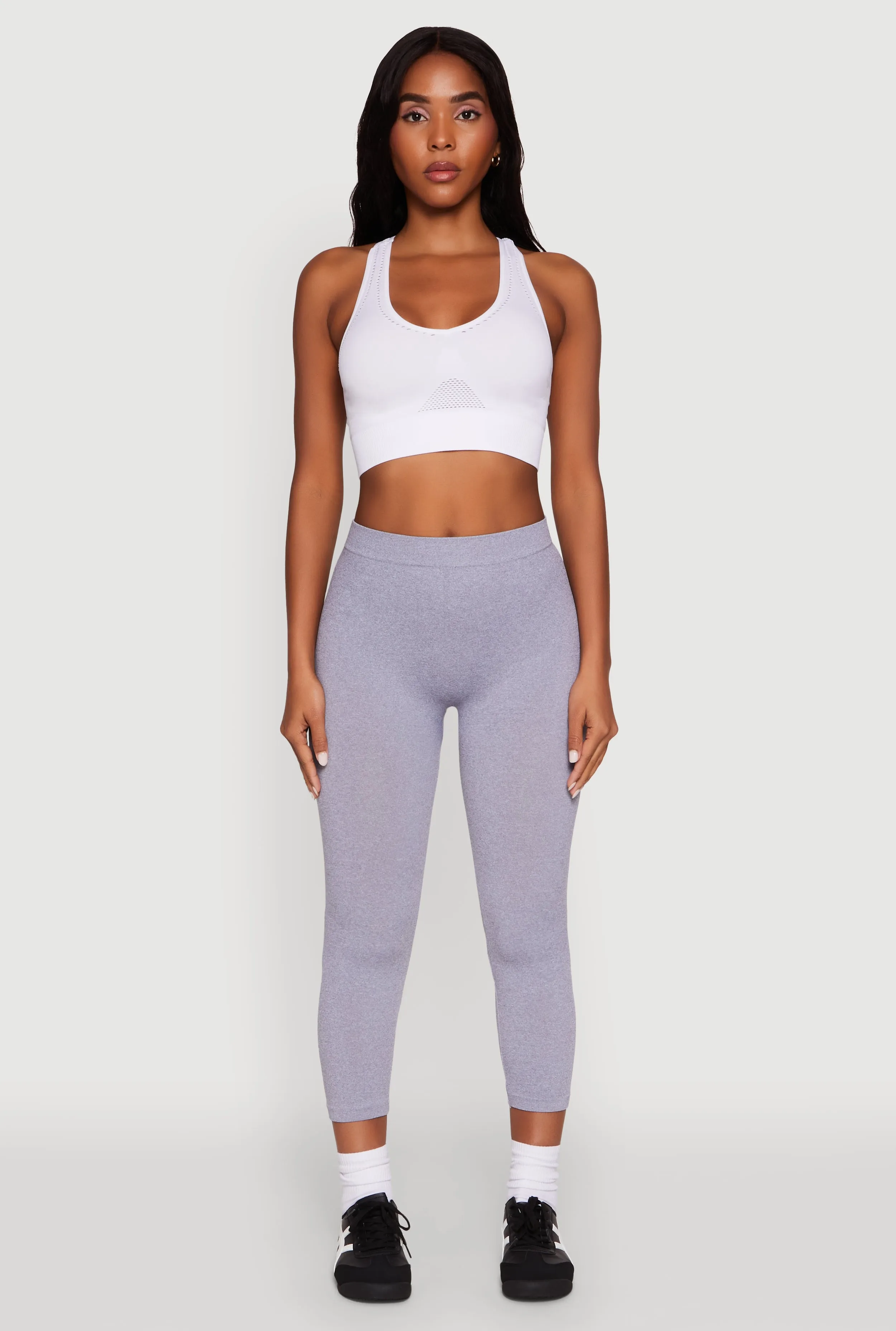 Seamless High Waisted Capri Leggings sold by Rainbow product image thumbnail 2