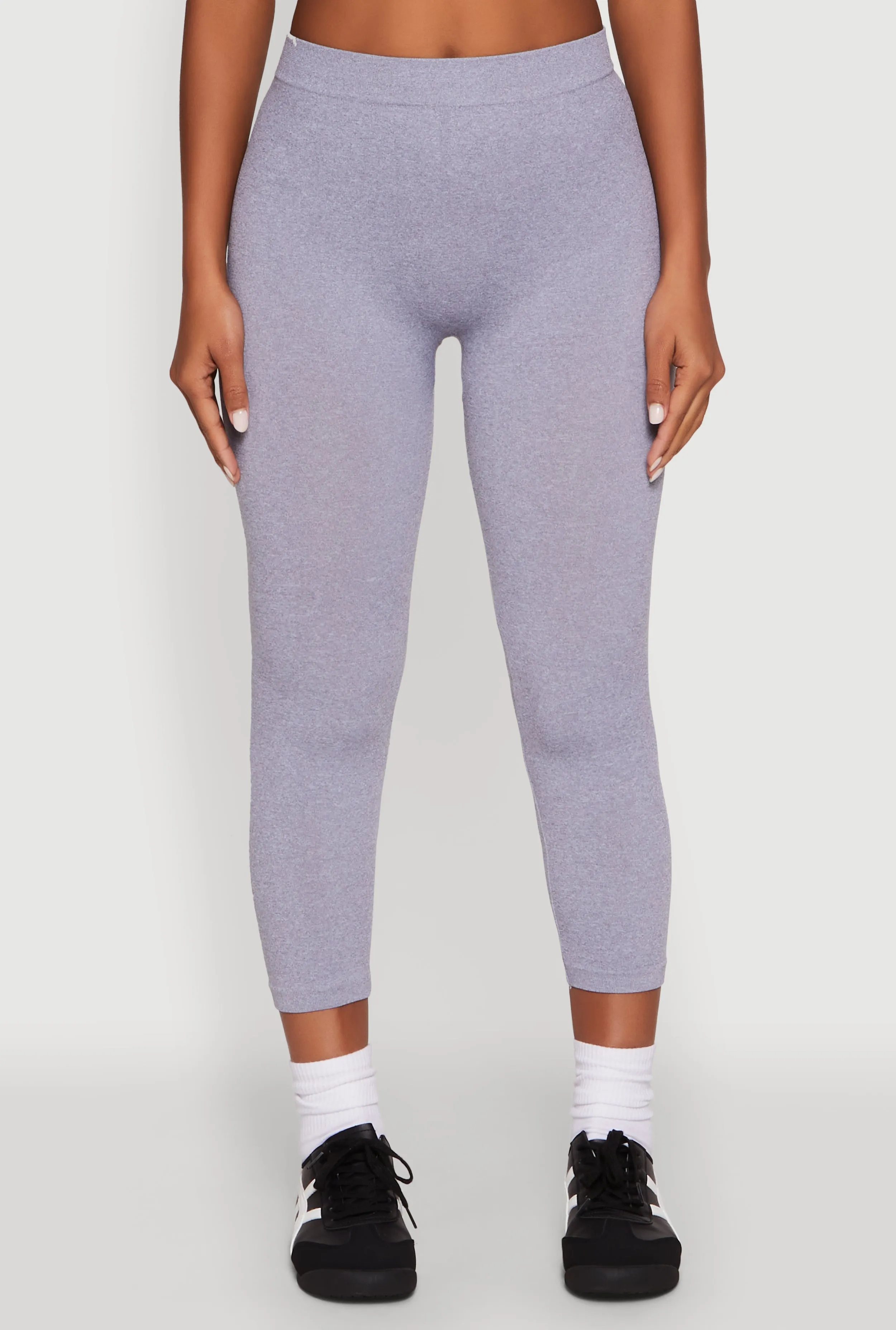 Seamless High Waisted Capri Leggings sold by Rainbow product image thumbnail 5