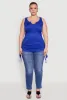 Plus Size Drawstring Side Tank Top sold by Rainbow