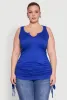 Plus Size Drawstring Side Tank Top sold by Rainbow