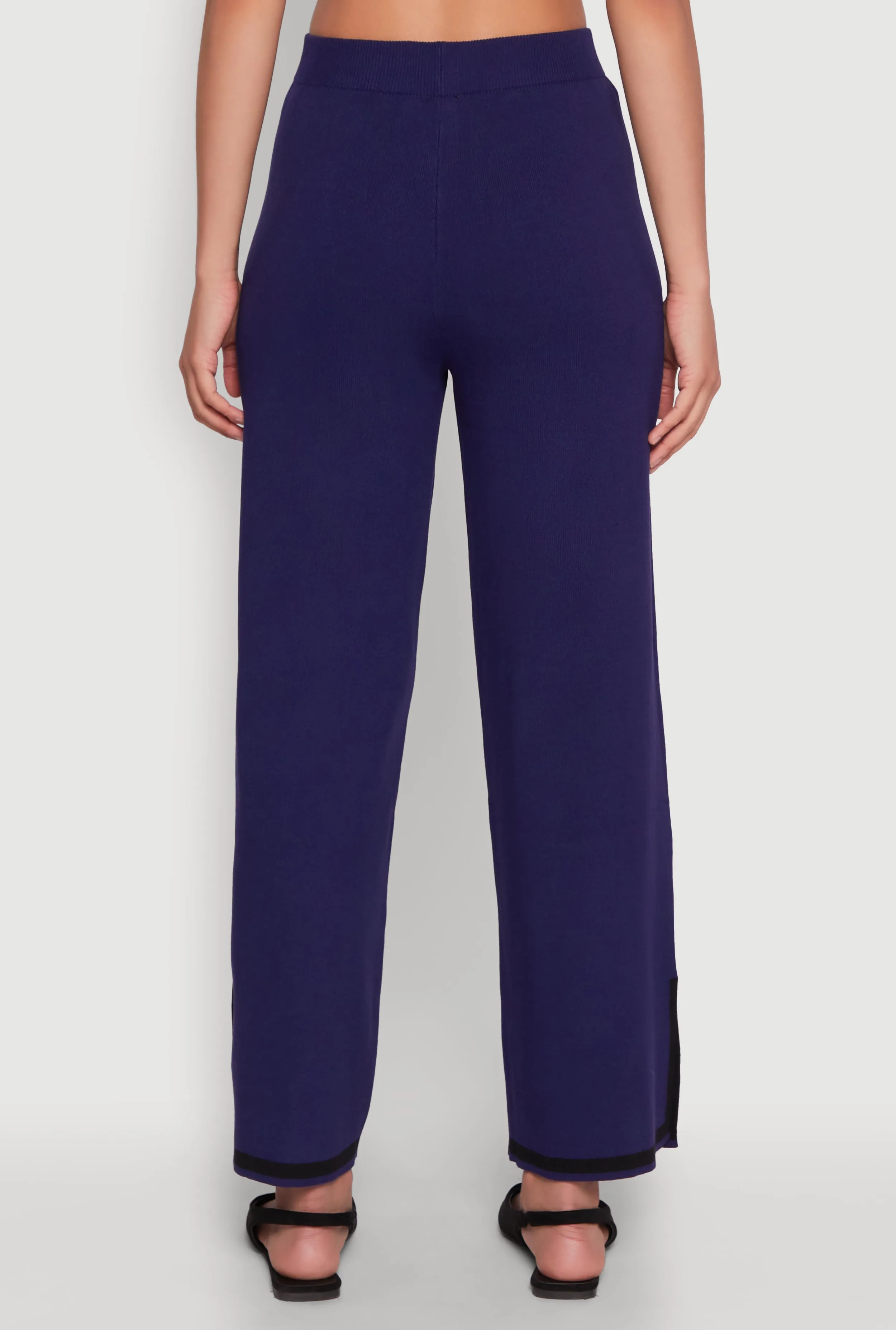 Daisy Contrast Trim Wide Leg Pants sold by Rainbow product image thumbnail 5