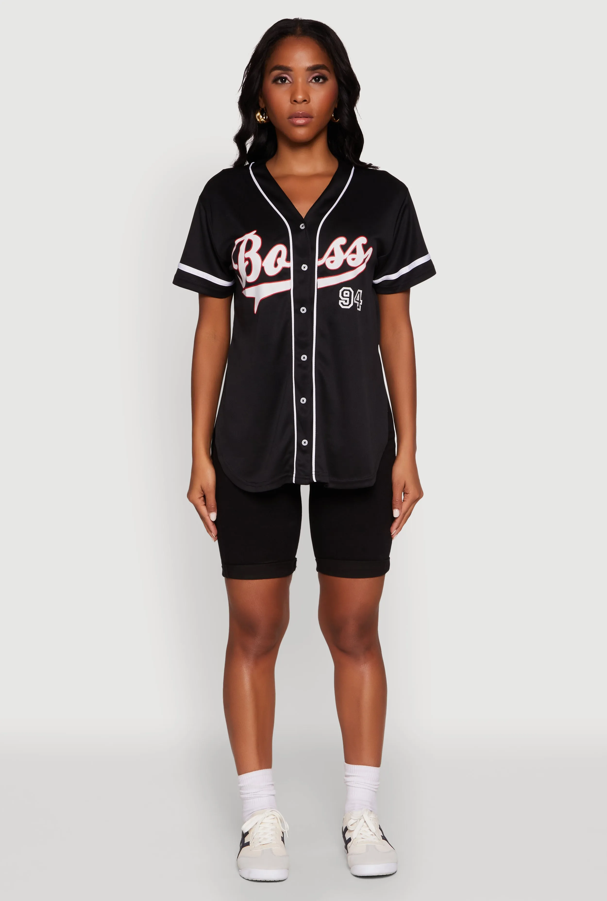 Boss 94 Graphic Baseball Jersey sold by Rainbow product image thumbnail 3