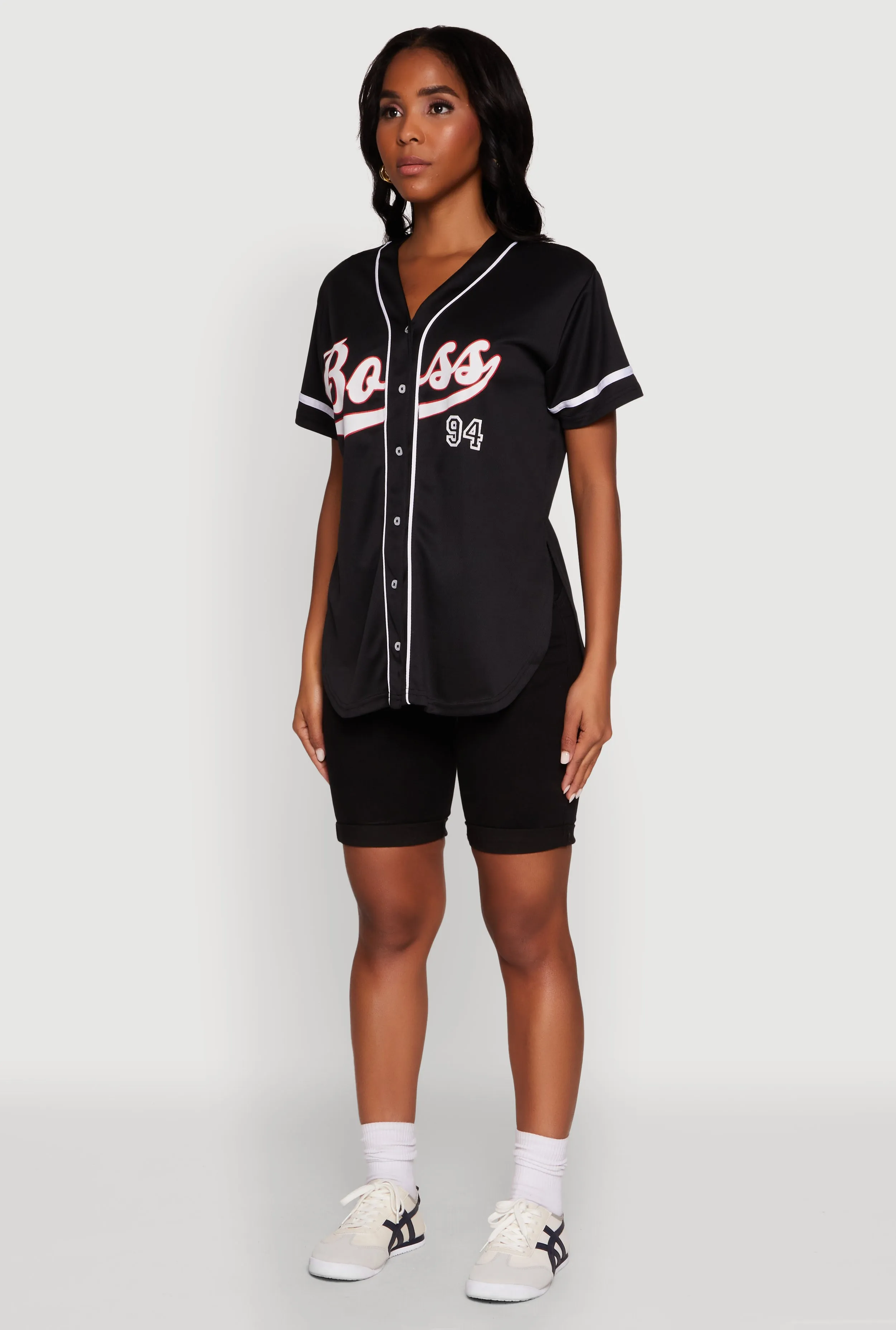 Boss 94 Graphic Baseball Jersey sold by Rainbow product image thumbnail 5