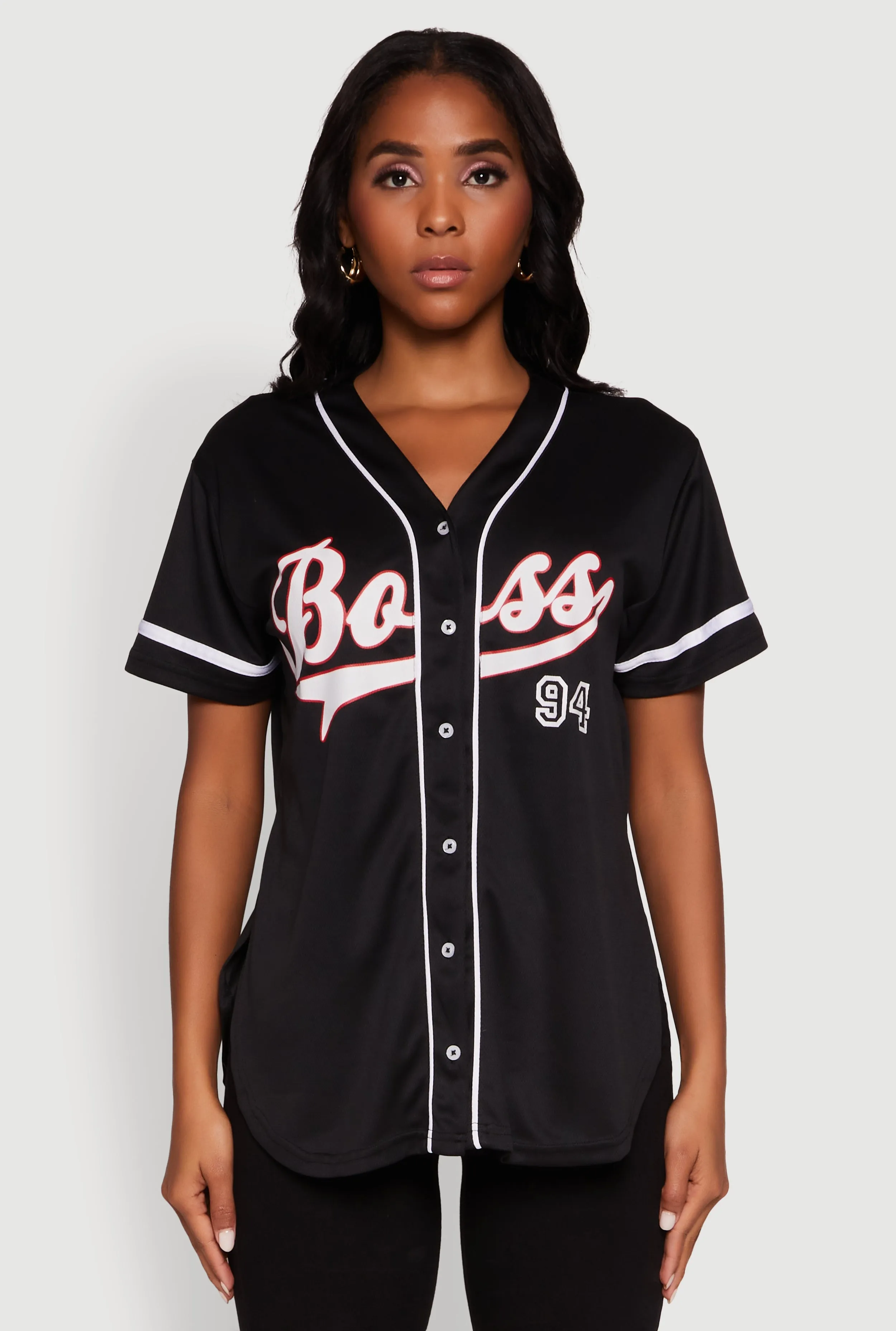 Boss 94 Graphic Baseball Jersey sold by Rainbow product image thumbnail 2