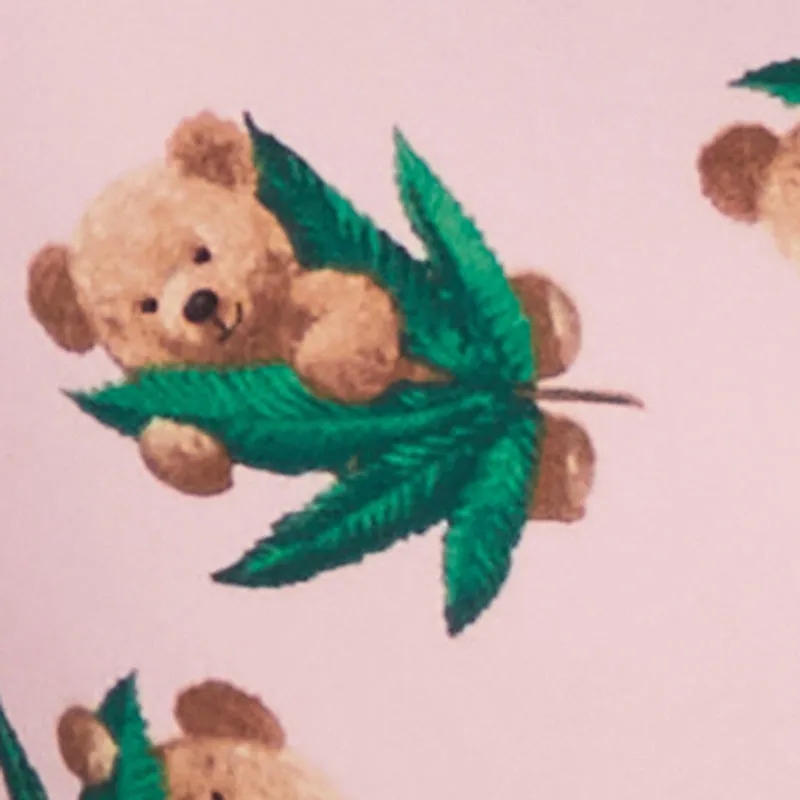 Plus Size Dont Care Bear Graphic Pajama Tank Top and Shorts sold by Rainbow product image thumbnail 4