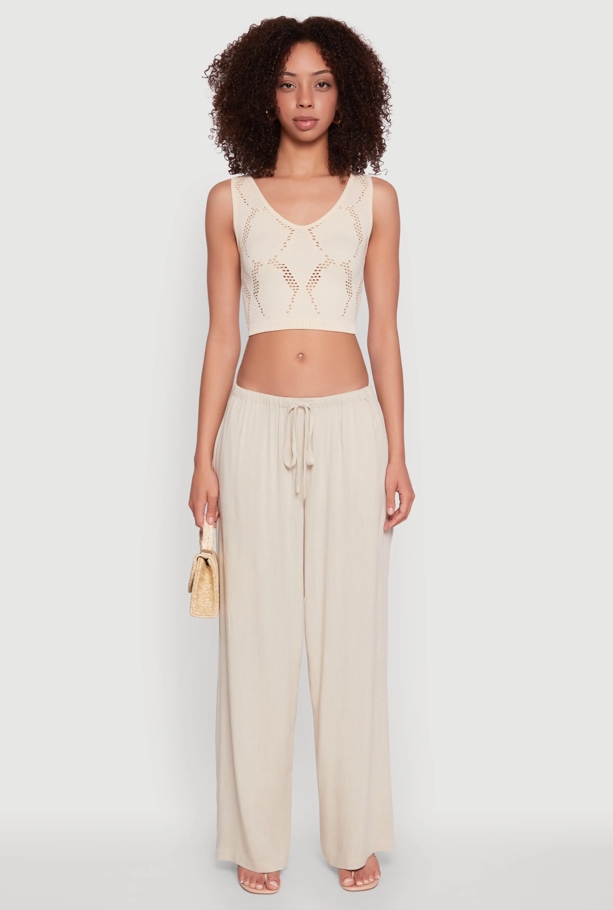 Drawstring Palazzo Pants sold by Rainbow product image thumbnail 2