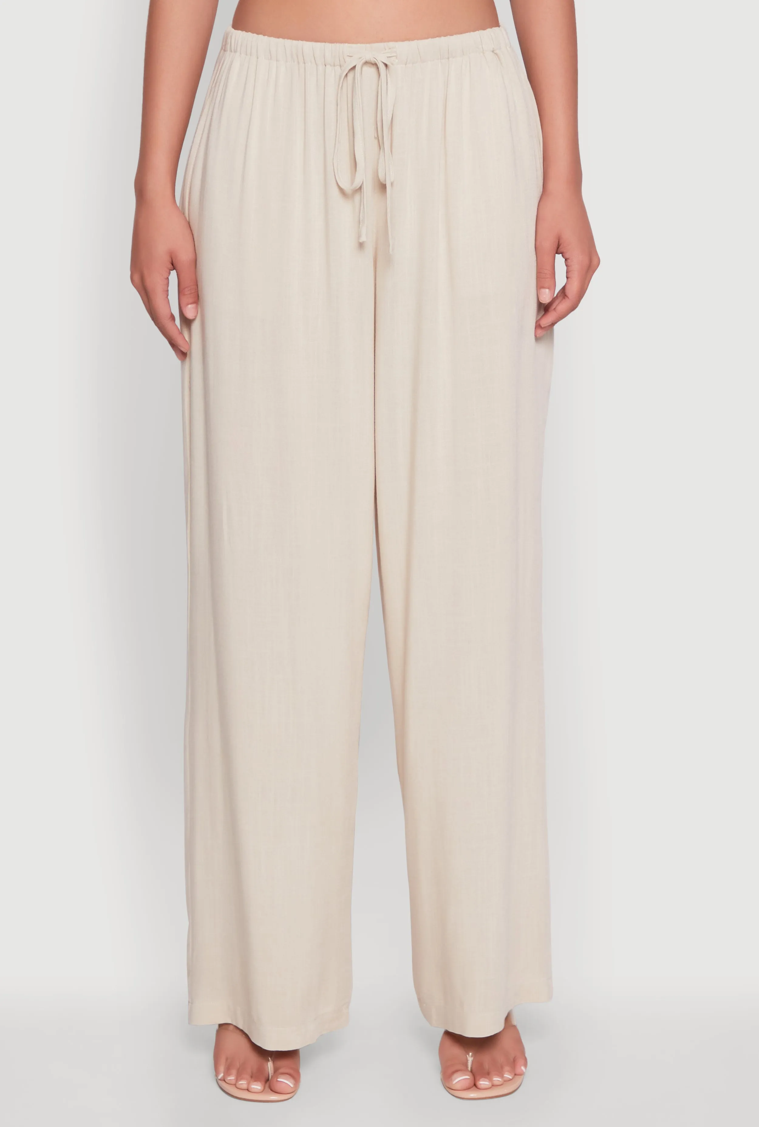 Drawstring Palazzo Pants sold by Rainbow product image thumbnail 5