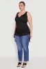 Plus Size Drawstring Side Tank Top sold by Rainbow