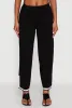 Daisy Contrast Trim Wide Leg Pants sold by Rainbow