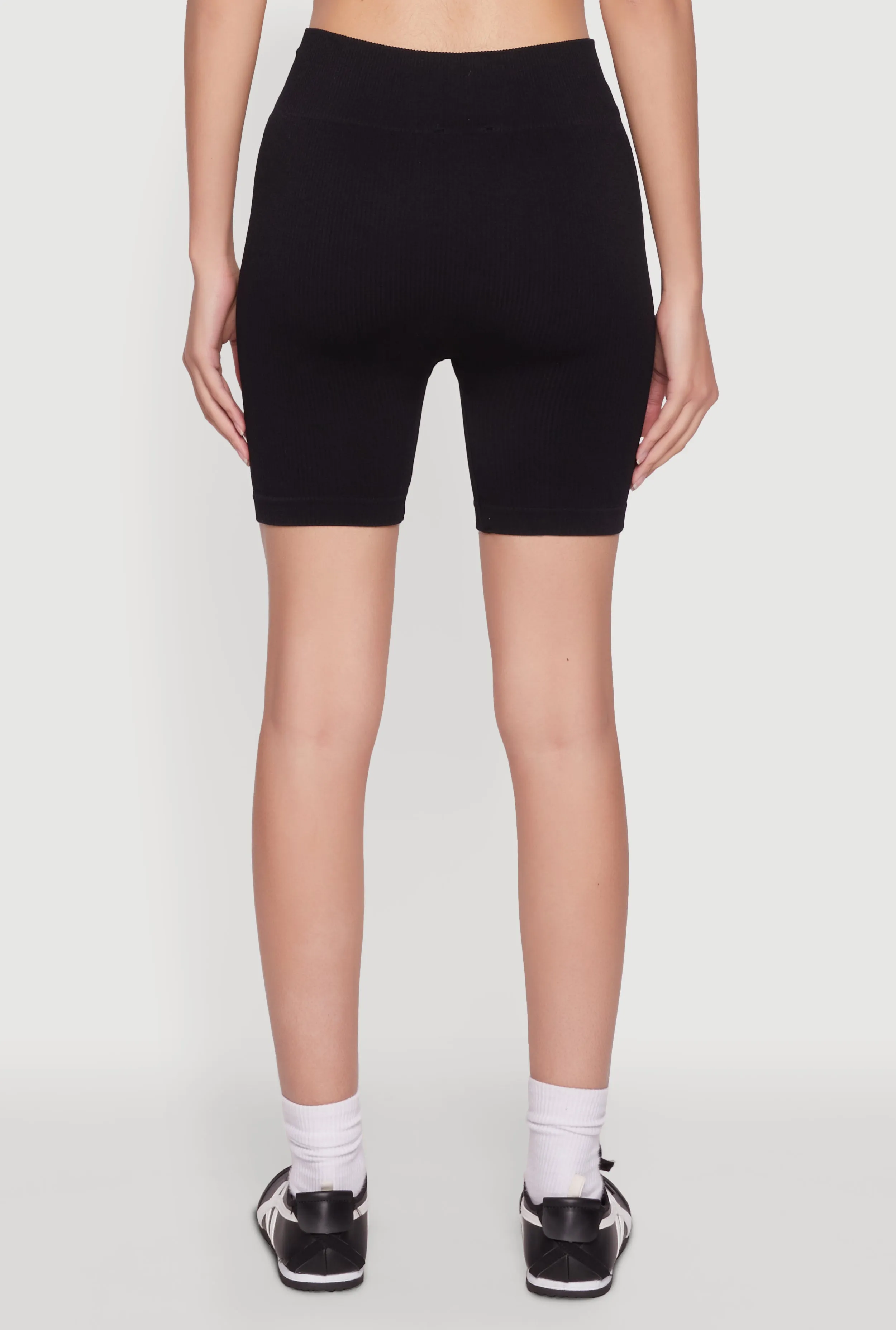 Seamless Wide Waistband Biker Shorts sold by Rainbow product image thumbnail 5