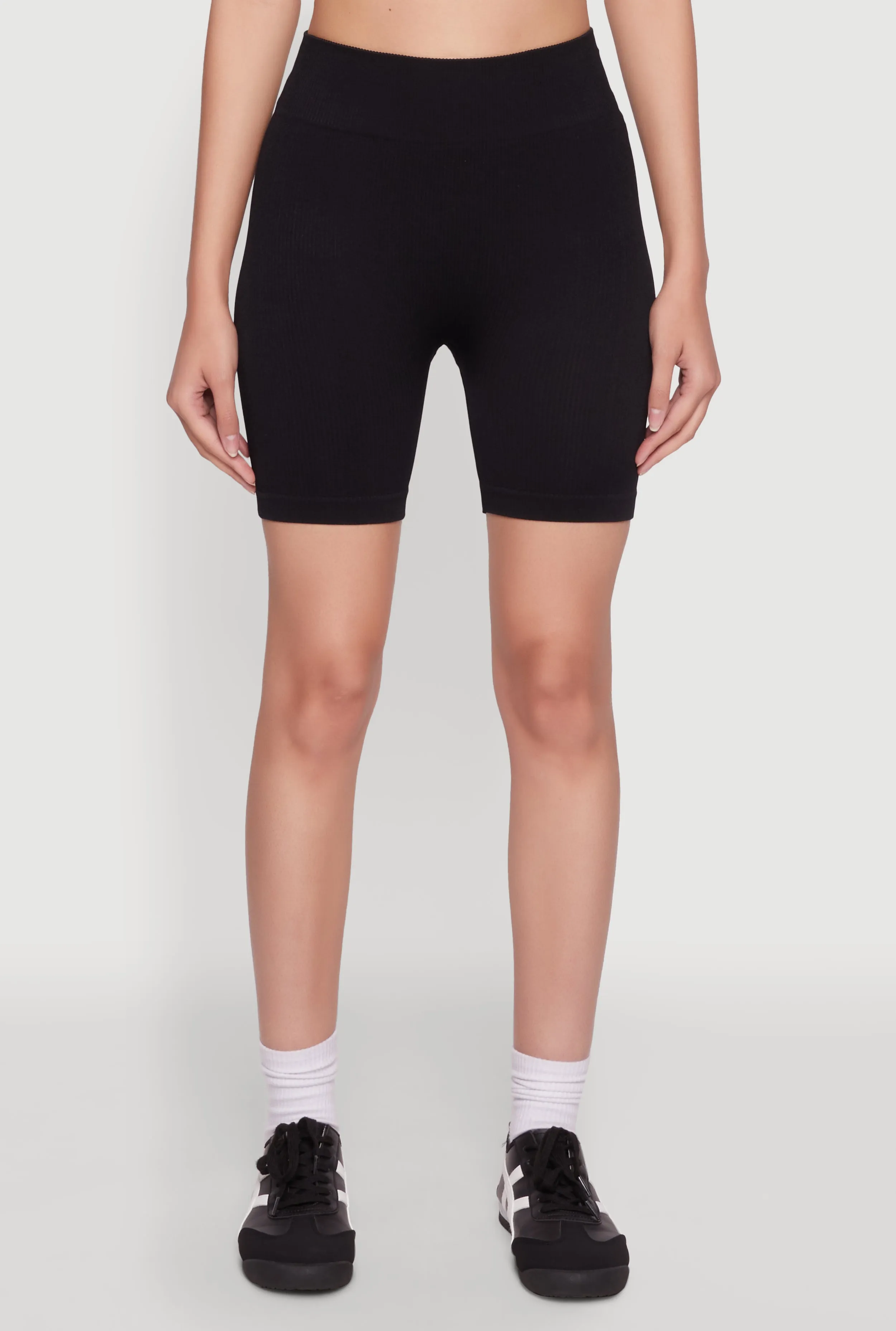 Seamless Wide Waistband Biker Shorts sold by Rainbow product image thumbnail 3