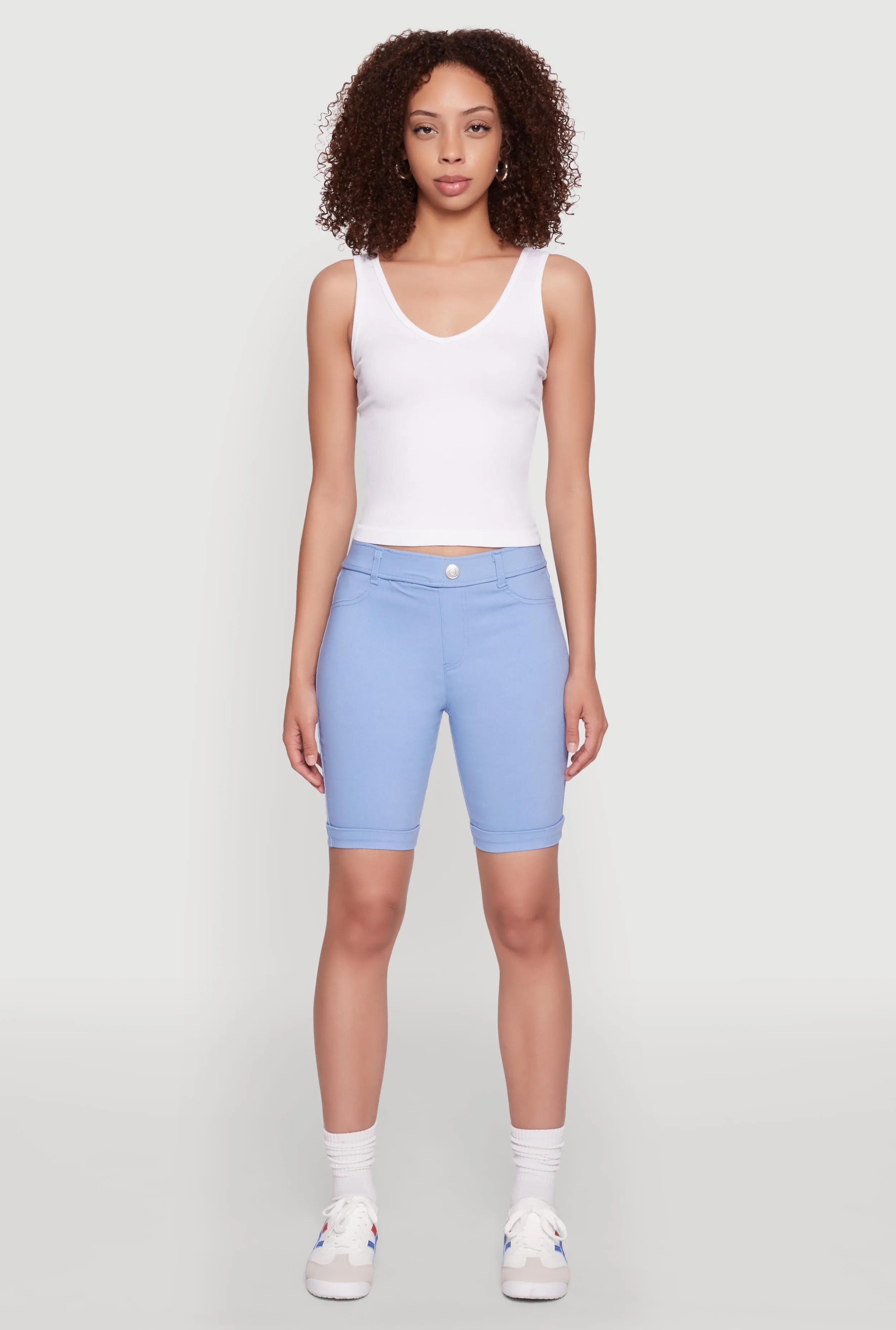 Hyper Stretch Pull On Bermuda Shorts sold by Rainbow product image thumbnail 2