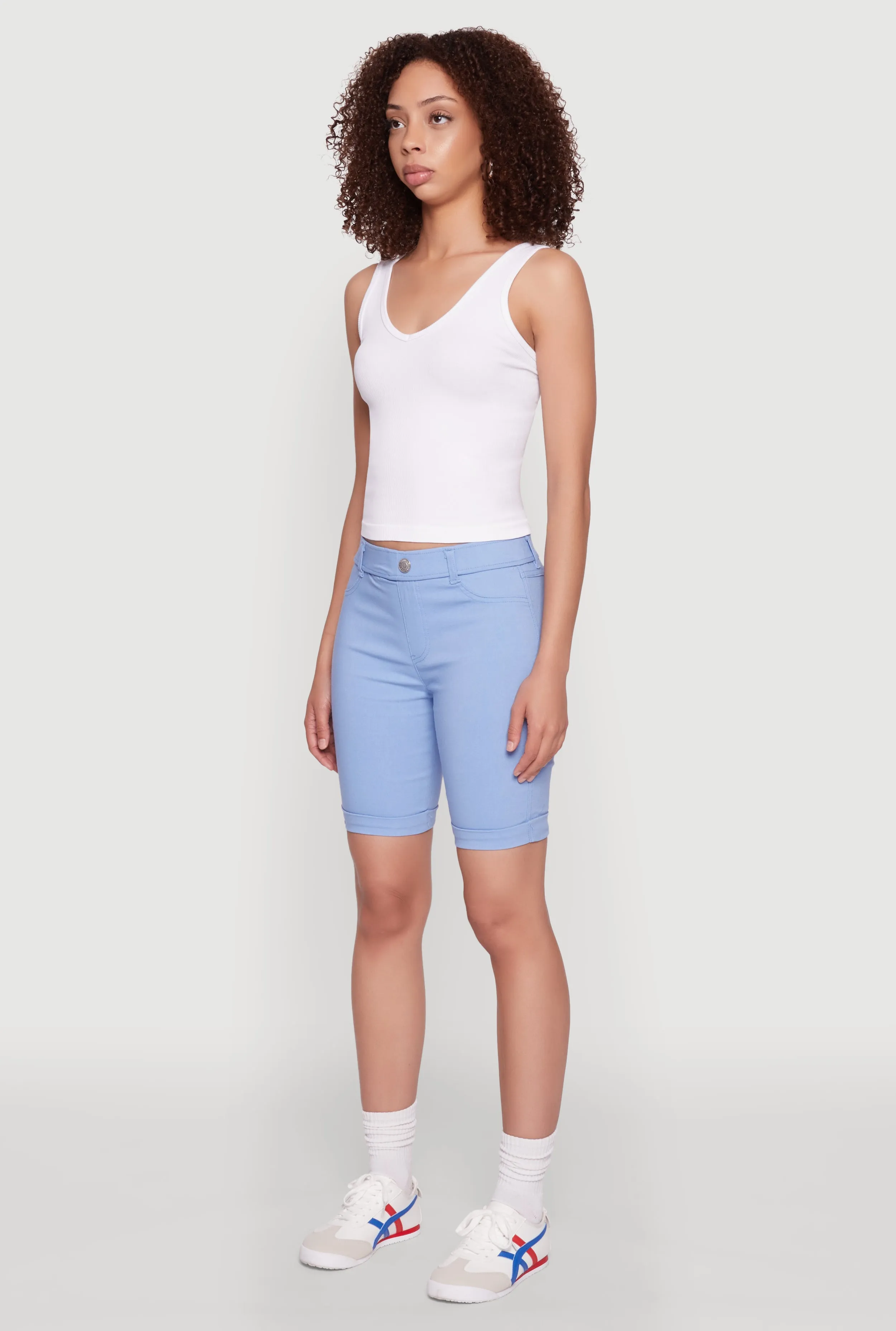 Hyper Stretch Pull On Bermuda Shorts sold by Rainbow product image thumbnail 3