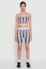 Seamless Geometric Print Biker Shorts sold by Rainbow