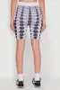 Seamless Geometric Print Biker Shorts sold by Rainbow