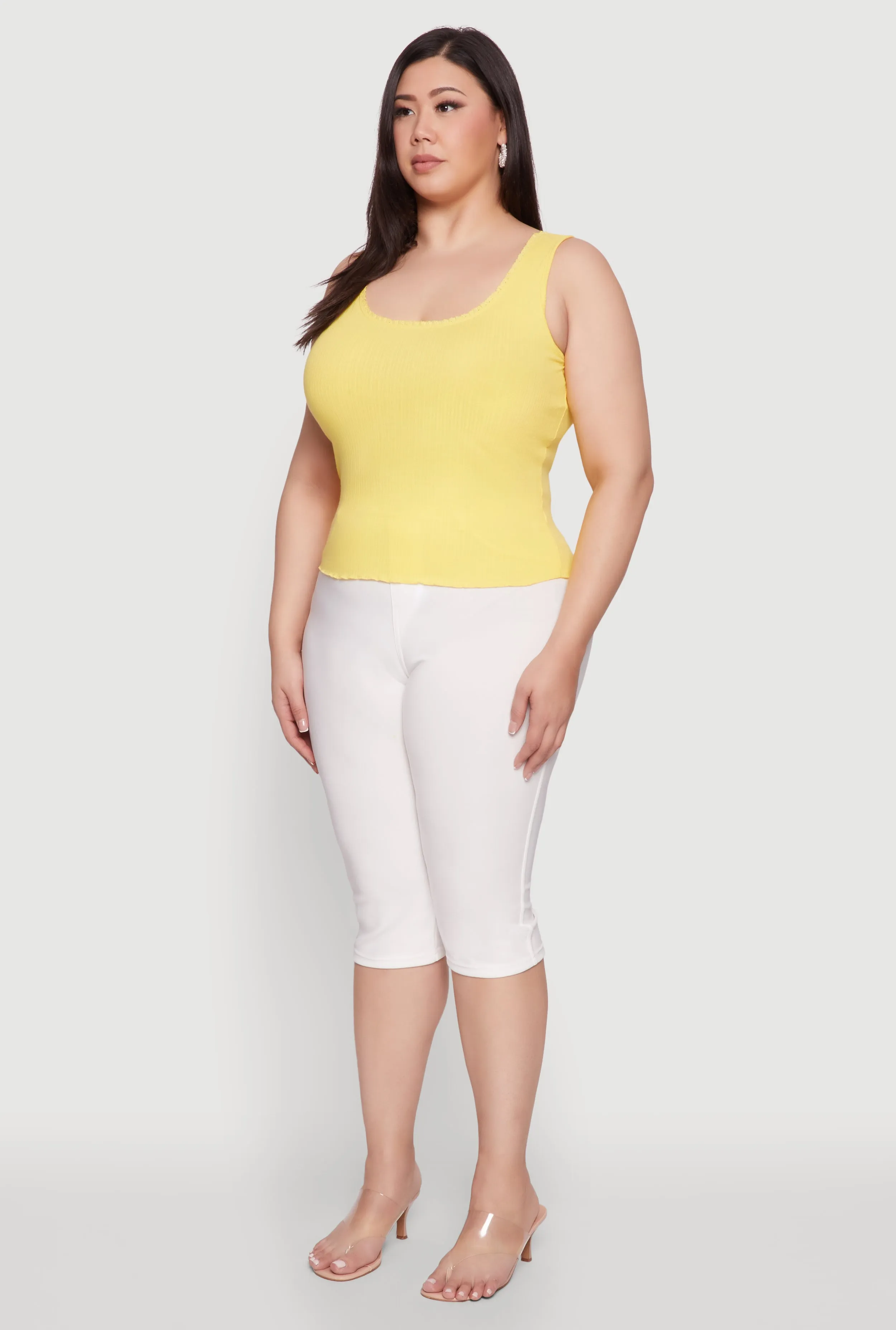 Plus Size Scoop Neck Tank Top sold by Rainbow product image thumbnail 5