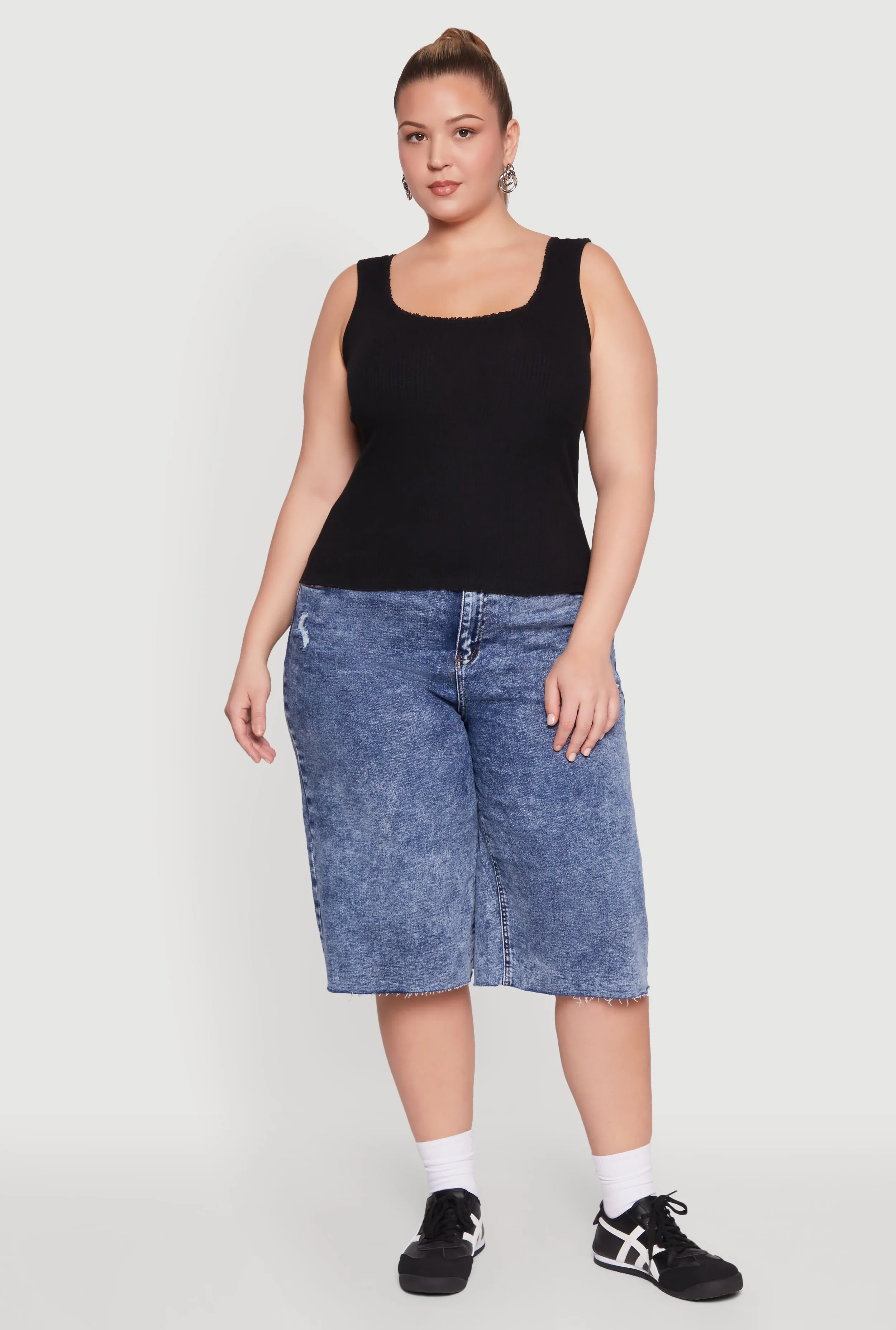 Plus Size Scoop Neck Tank Top sold by Rainbow product image thumbnail 3