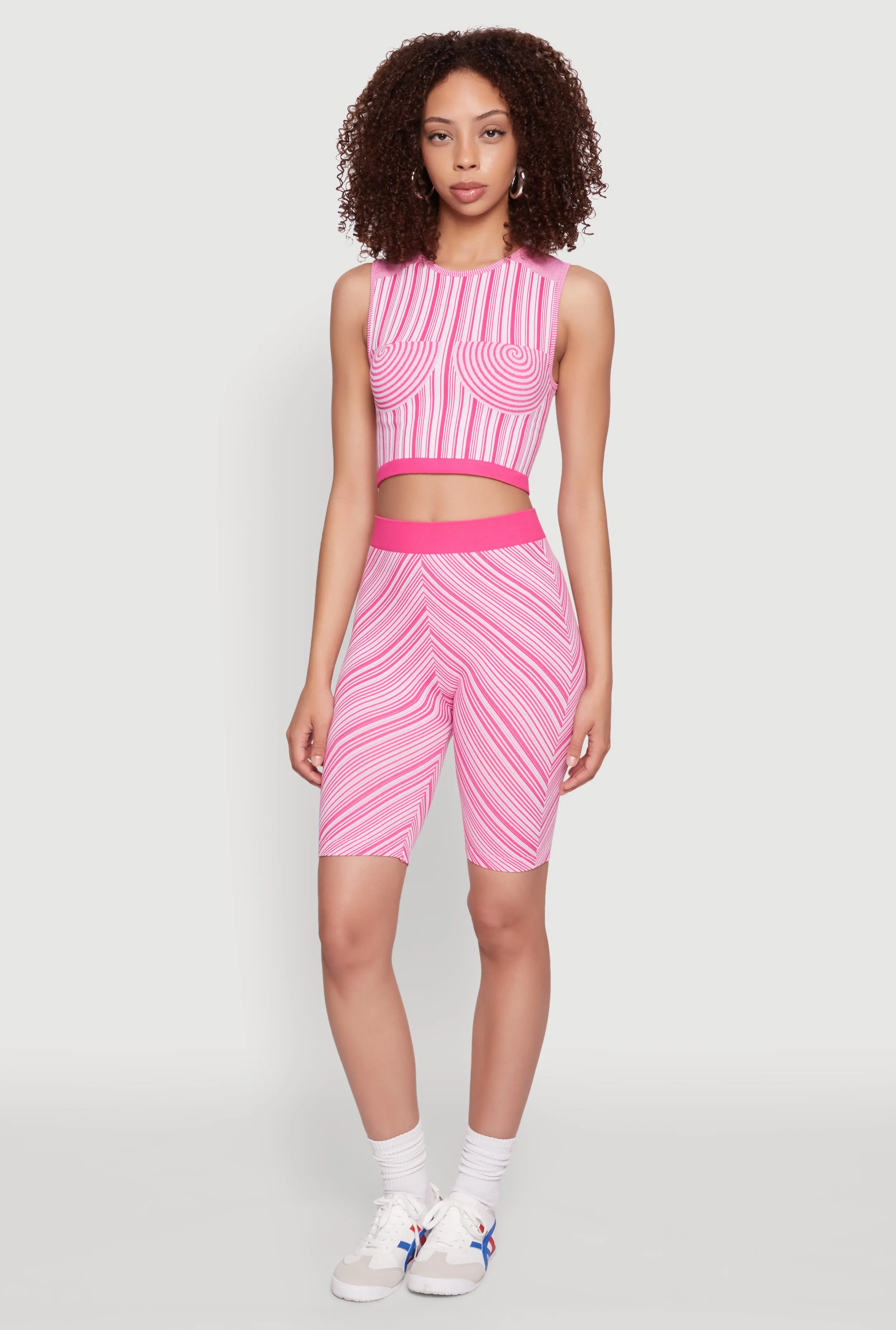 Seamless Patterned Biker Shorts sold by Rainbow