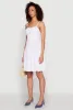 Airy Bustier Pleated Skater Dress sold by Rainbow