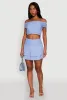 Madden Girl Ruched Lace Tiered Skirt sold by Rainbow