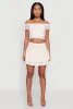 Madden Girl Ruched Lace Tiered Skirt sold by Rainbow