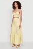 Twist Front Zip Back Cropped Cami sold by Rainbow