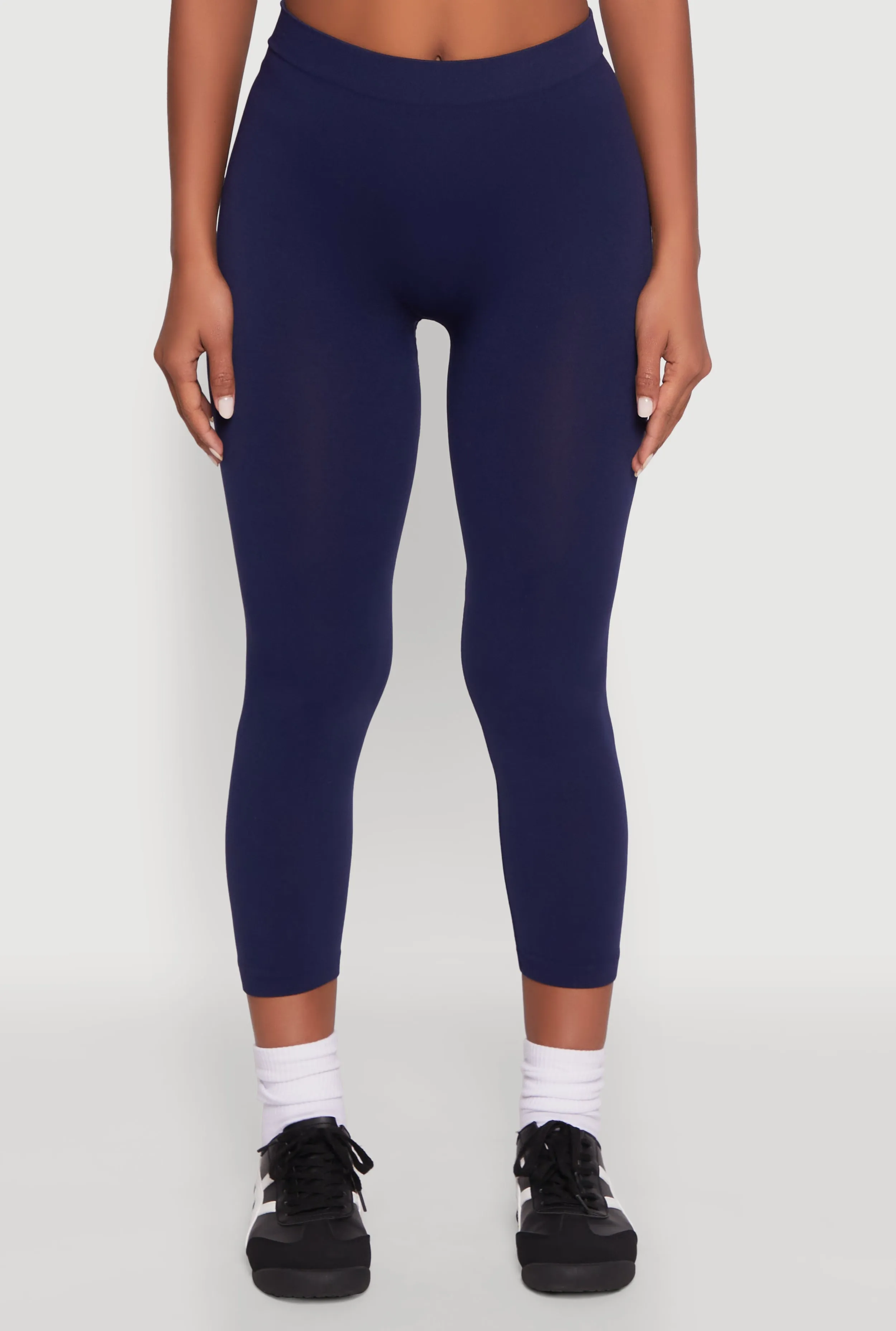 Seamless High Waisted Capri Leggings sold by Rainbow product image thumbnail 5