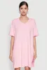 Daisy Short Sleeve Side Slit Oversized Tee sold by Rainbow