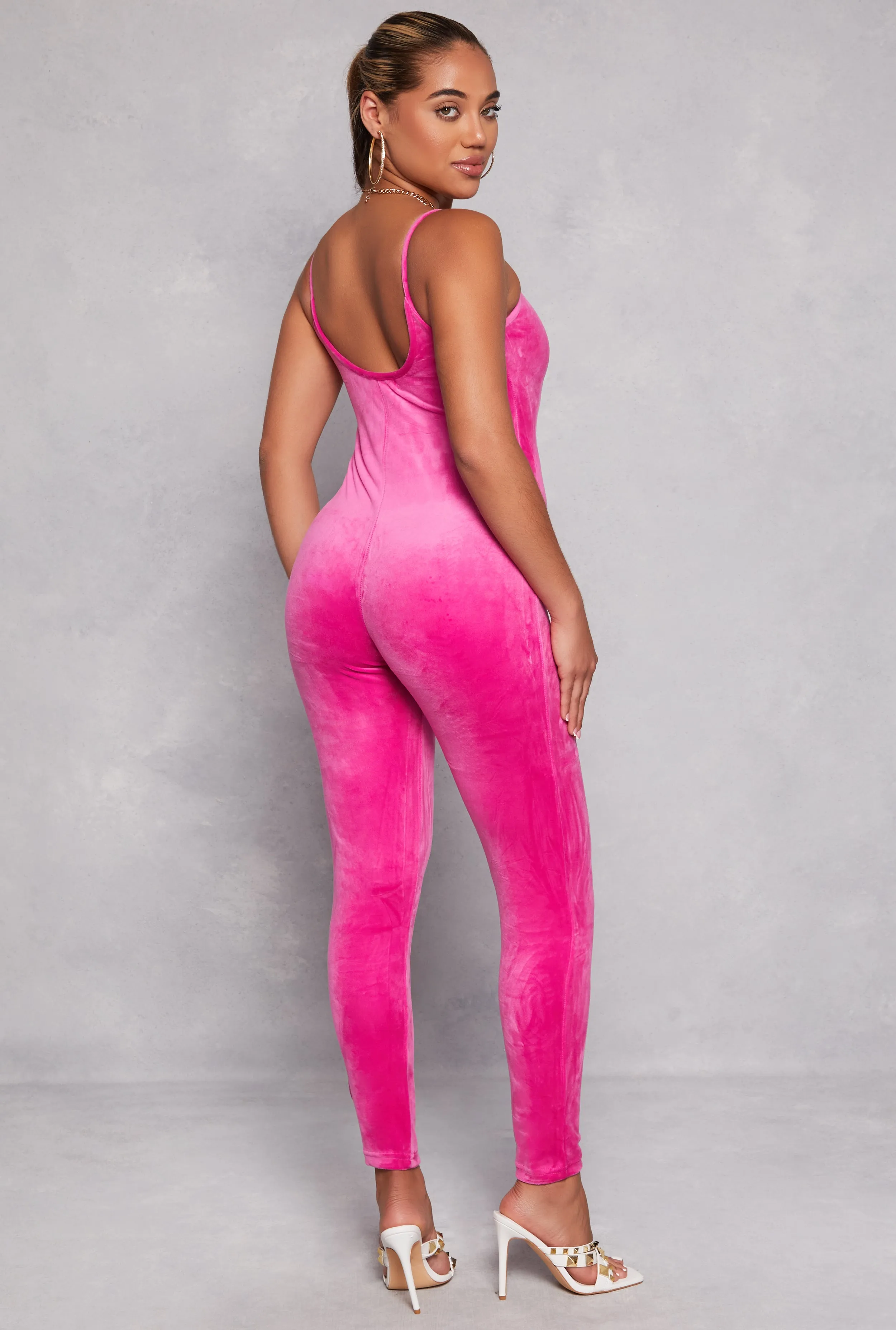 Velour Cami Catsuit sold by Rainbow product image thumbnail 3