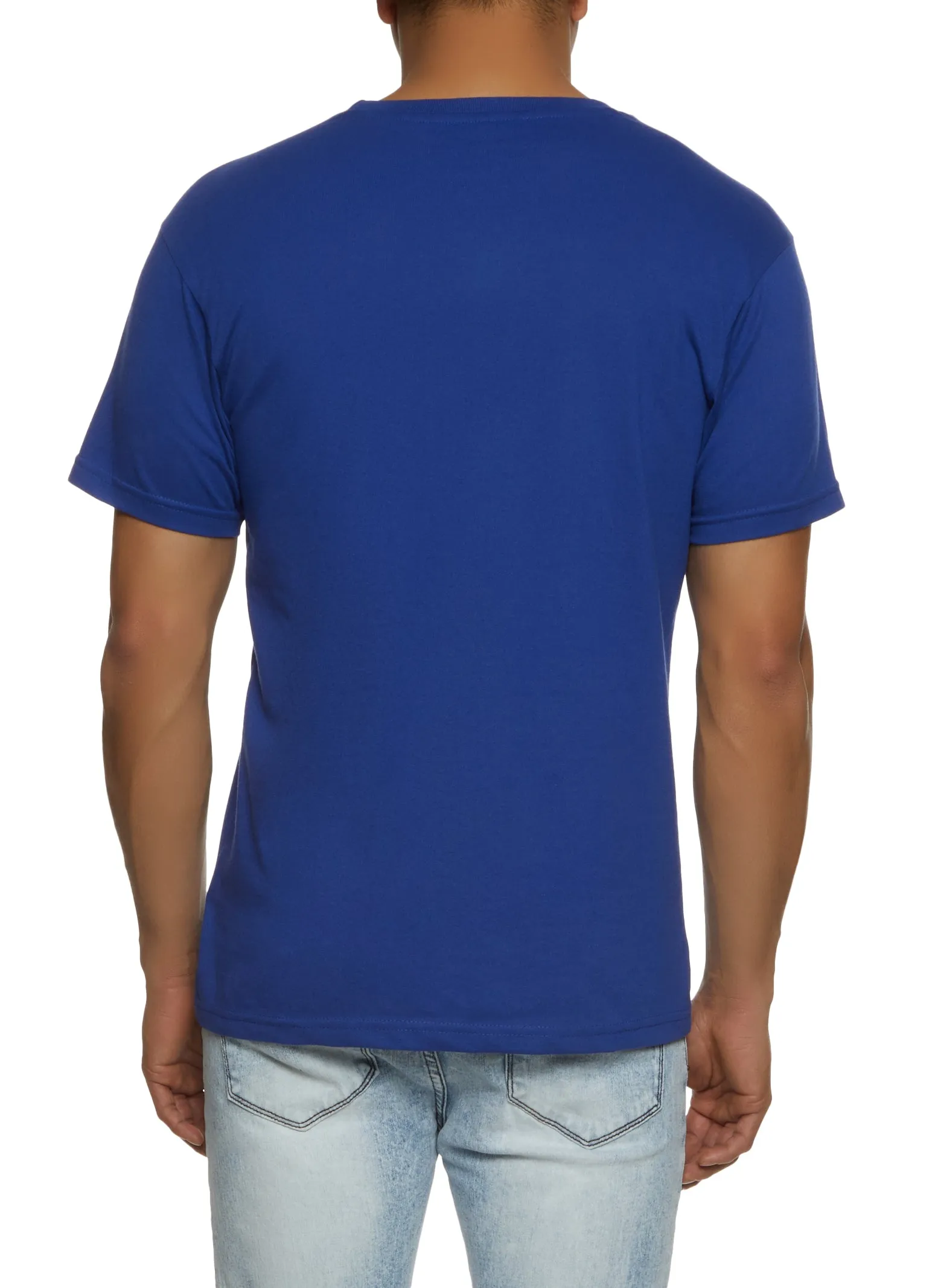 Mens American Flag Graphic T Shirt sold by Rainbow product image thumbnail 2