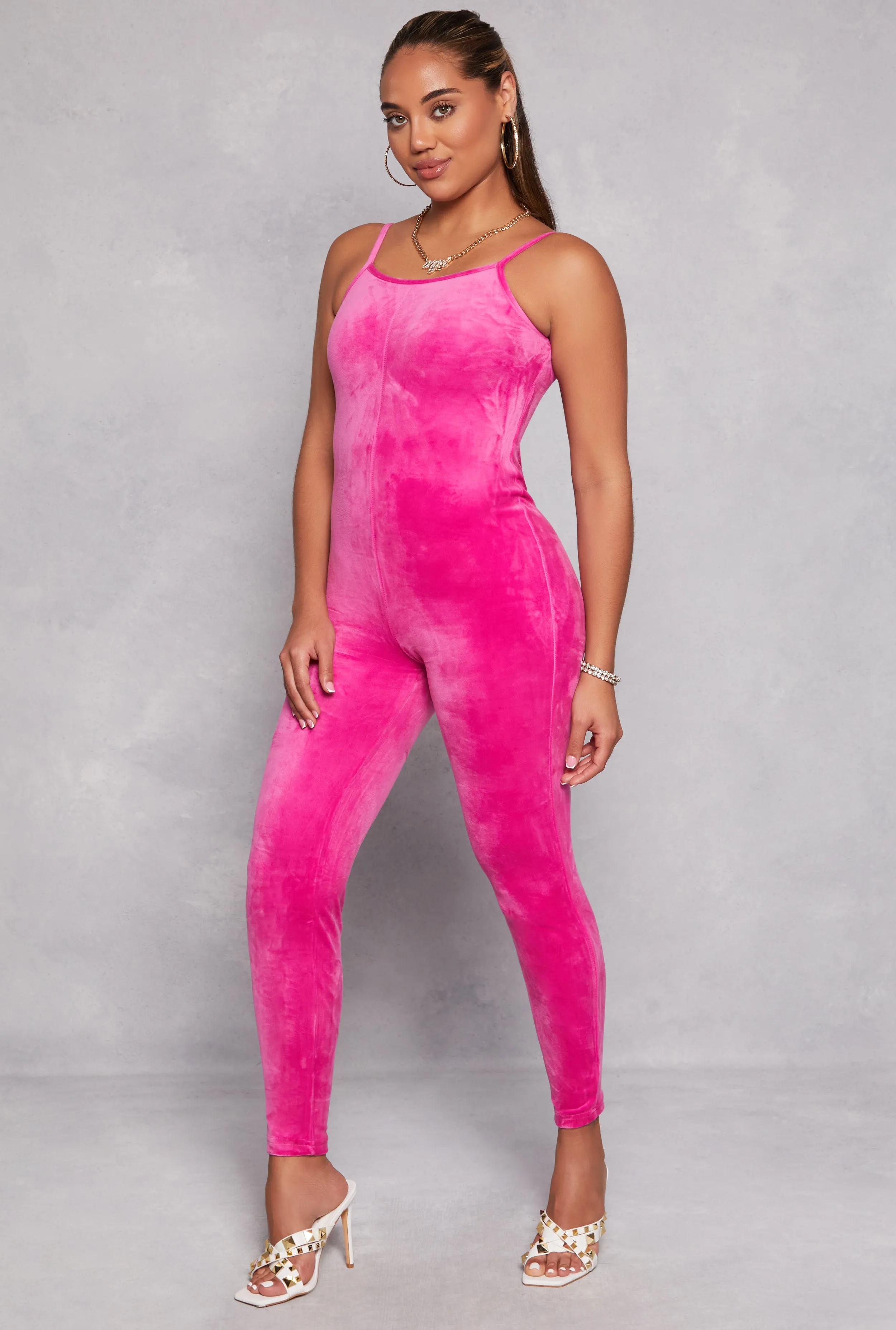 Velour Cami Catsuit sold by Rainbow product image thumbnail 2