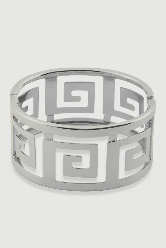 Greek Key Cuff Bracelet sold by Rainbow