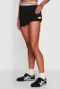 Varsity Stripe Ball Pocket High Waisted Tennis Skirt sold by Rainbow