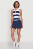 Varsity Stripe Ball Pocket High Waisted Tennis Skirt sold by Rainbow