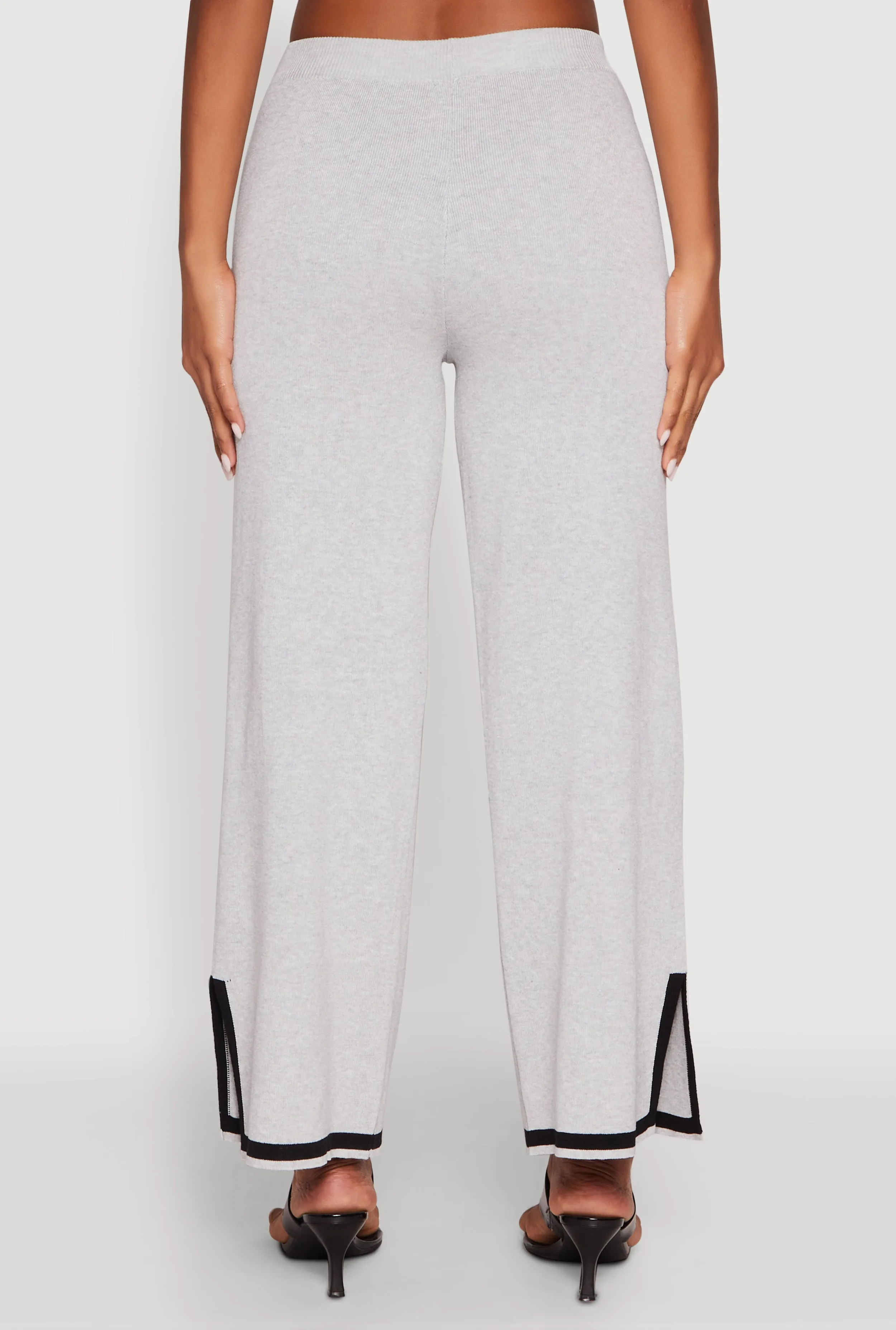 Daisy Contrast Trim Wide Leg Pants sold by Rainbow product image thumbnail 5