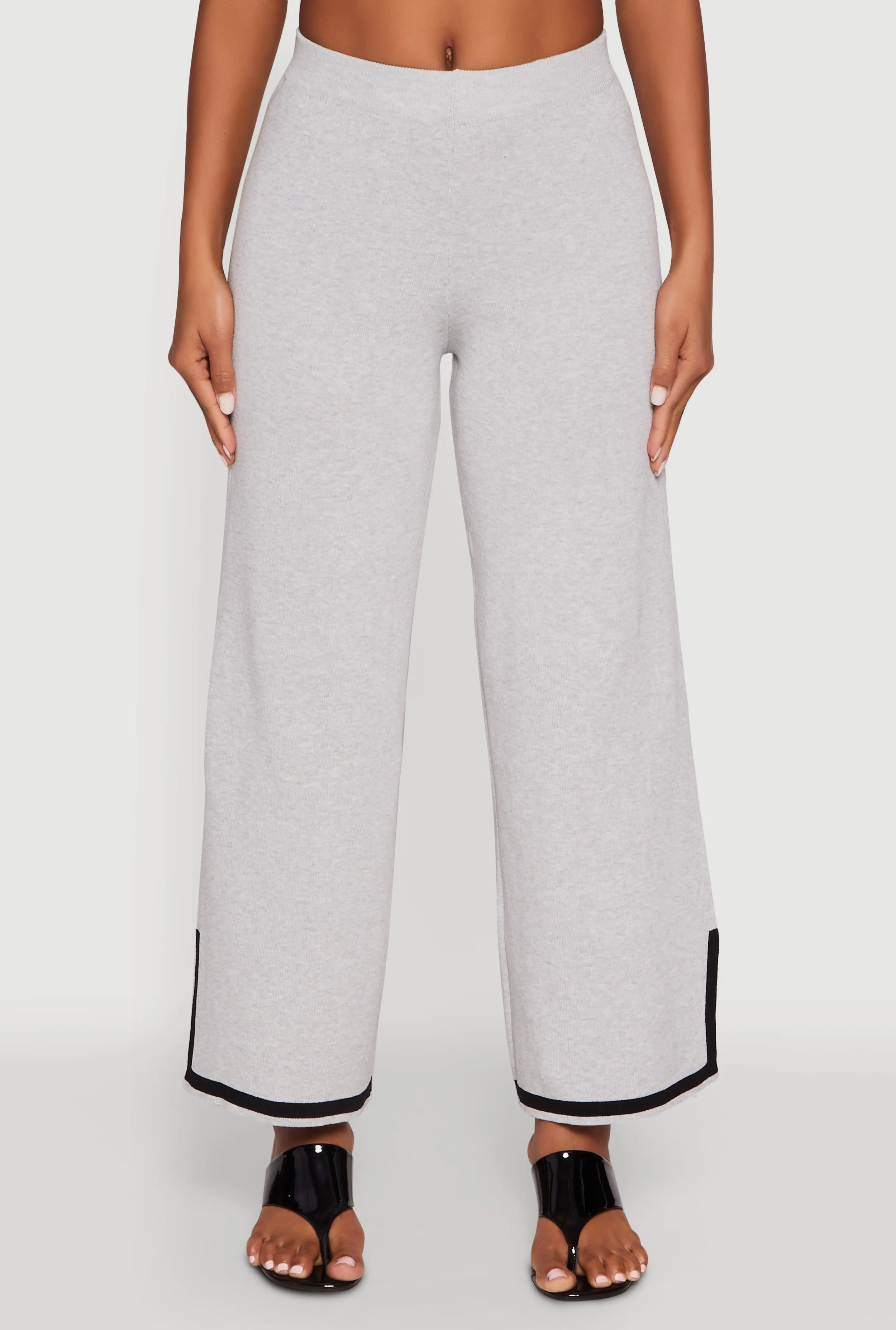 Daisy Contrast Trim Wide Leg Pants sold by Rainbow product image thumbnail 3