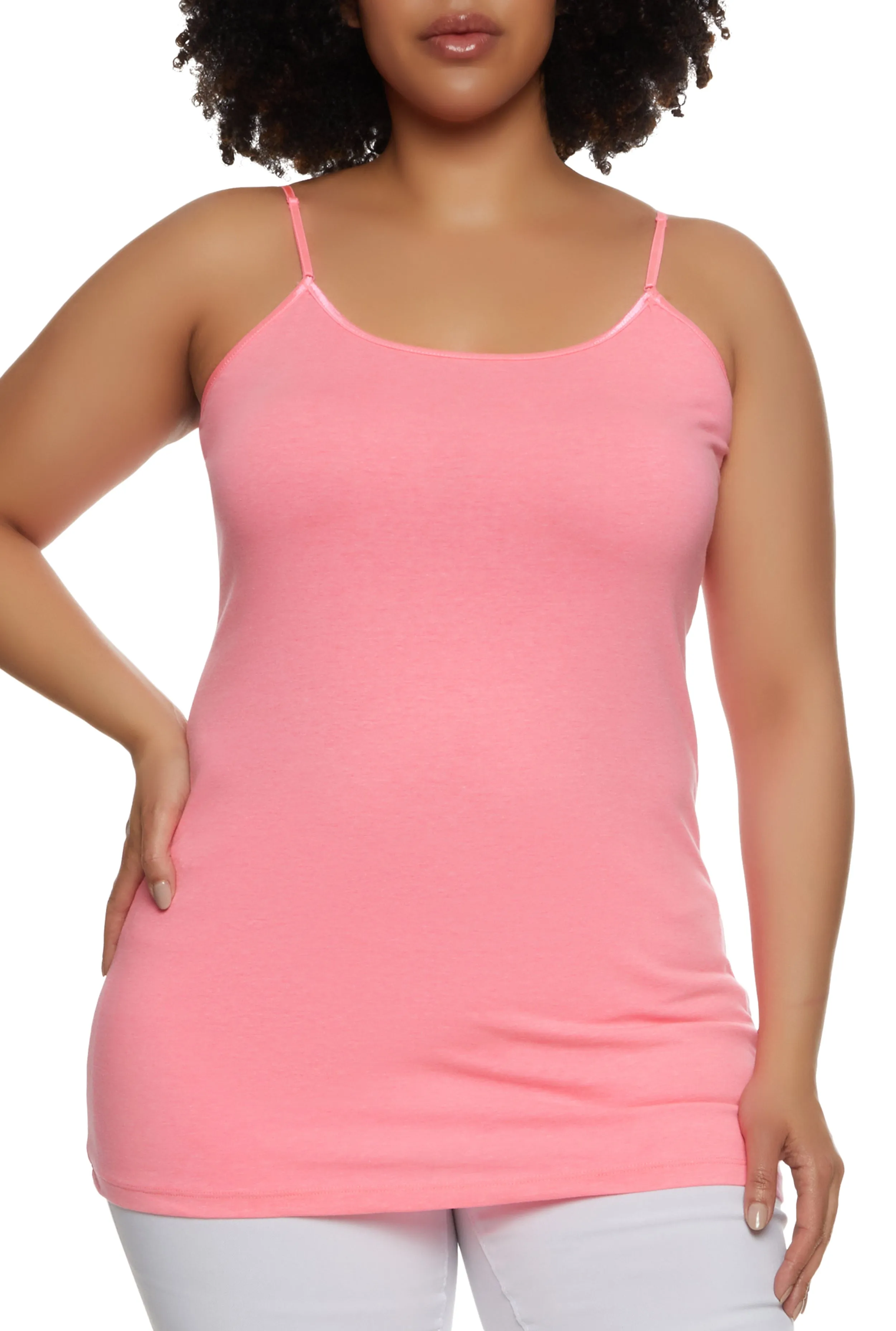 Plus Size Scoop Neck Cami sold by Rainbow