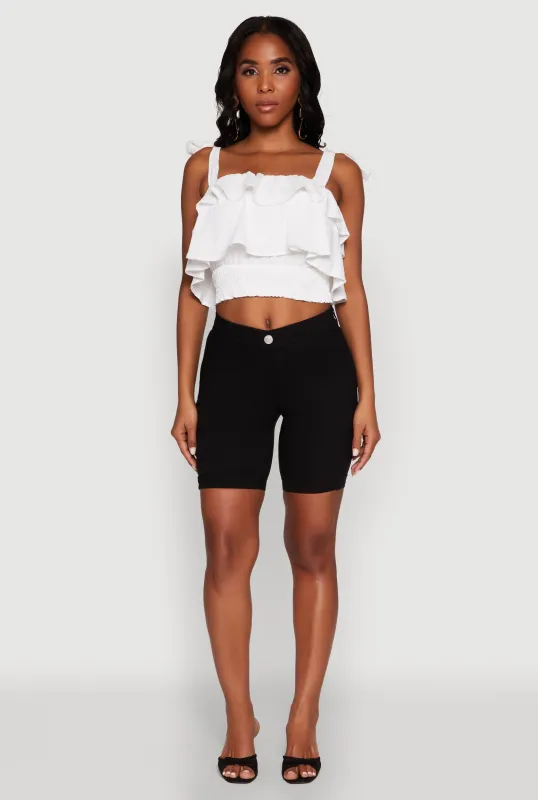 Hyper Stretch Pull On Bermuda Shorts sold by Rainbow