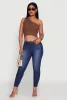 Haute Monde Stylish One Shoulder Crop Top sold by Rainbow