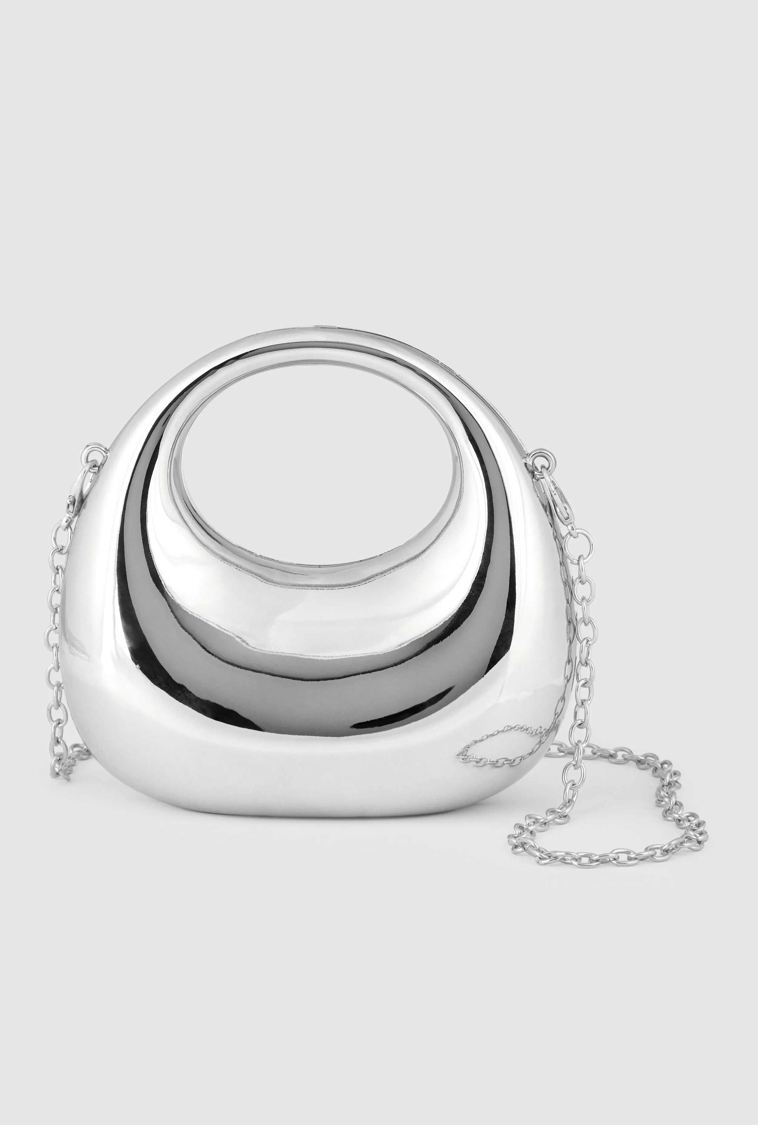 Chic Metallic Chain Crossbody Bag sold by Rainbow