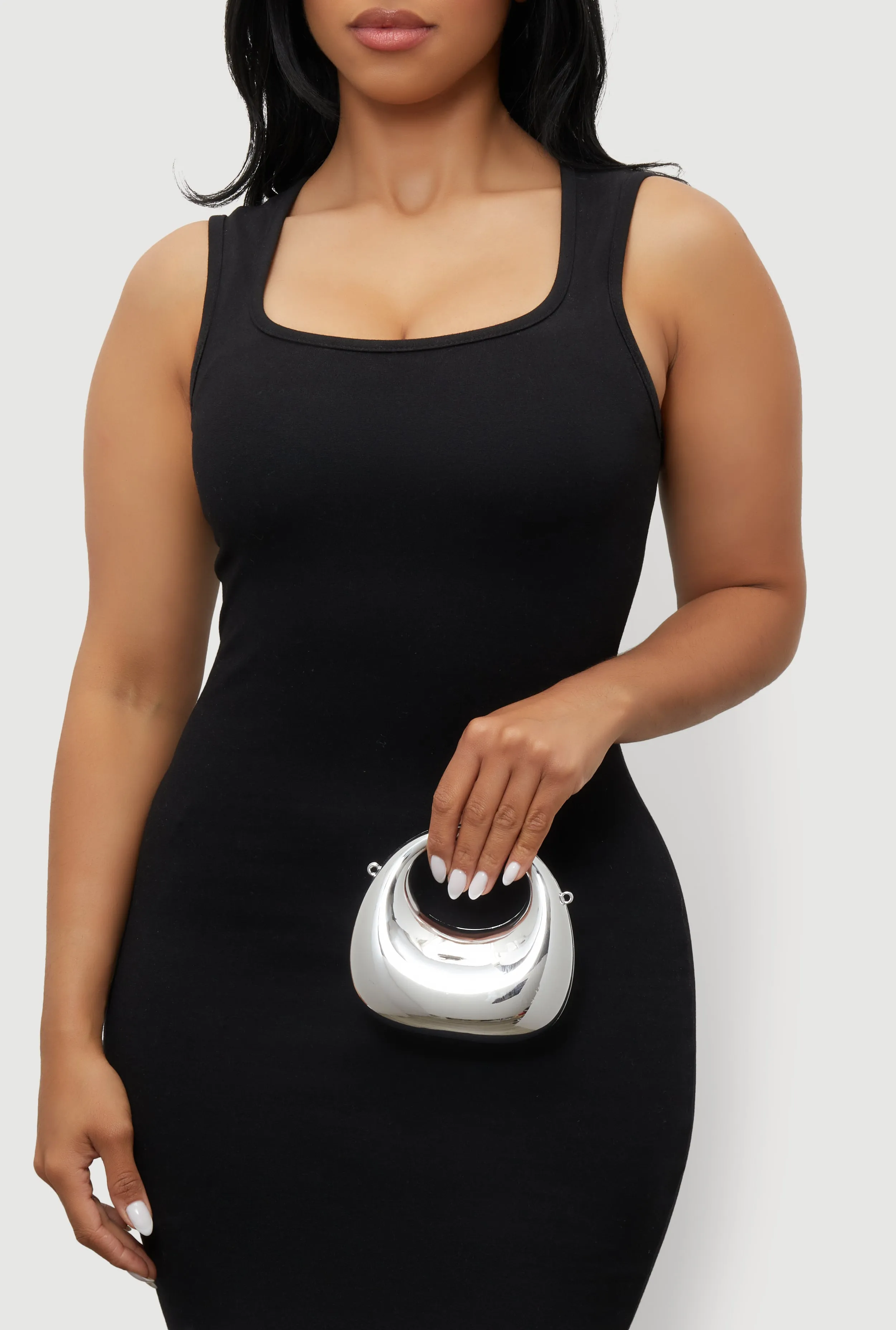 Chic Metallic Chain Crossbody Bag sold by Rainbow product image thumbnail 2