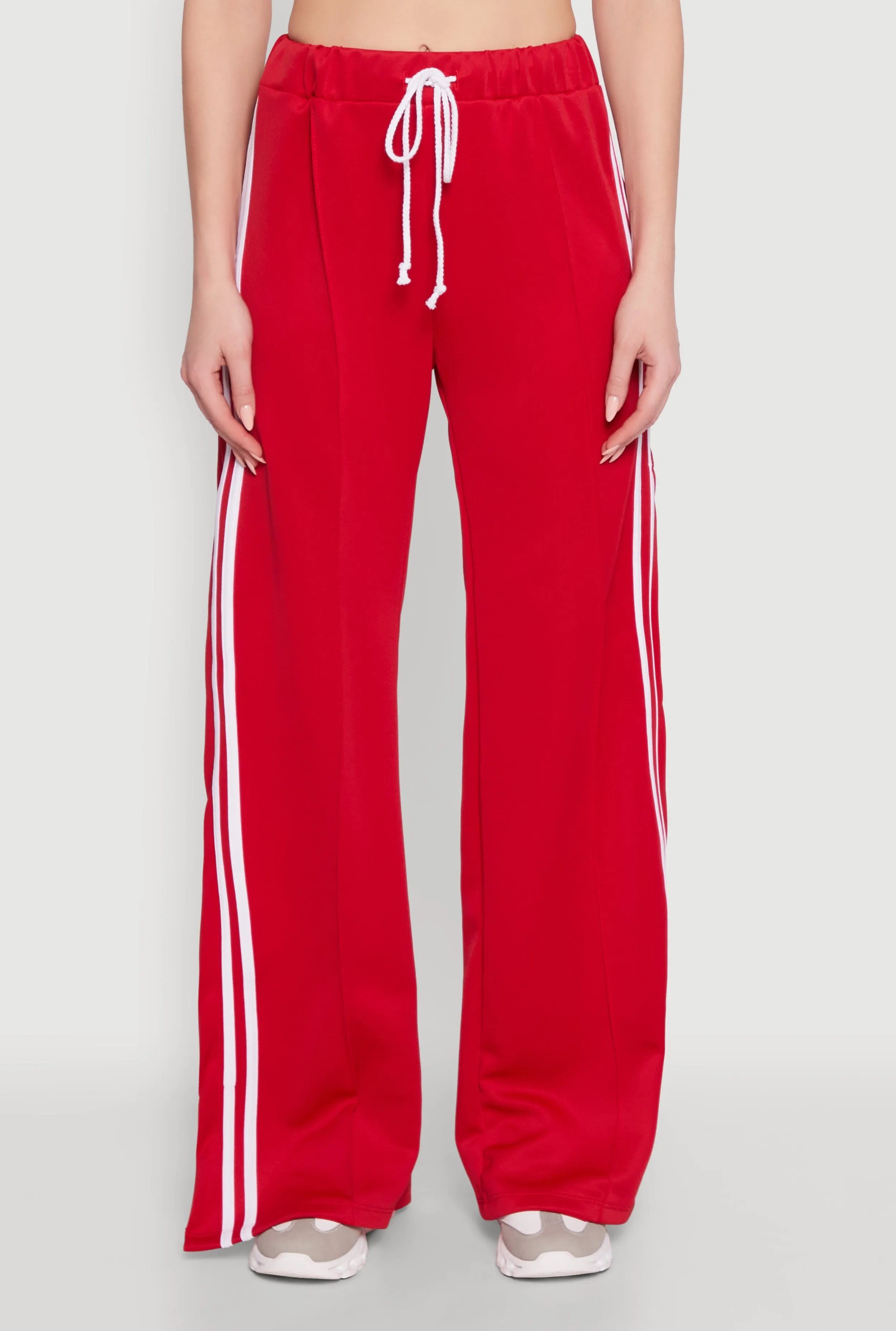 Stylish High Waisted Varsity Stripe Active Pants sold by Rainbow product image thumbnail 3