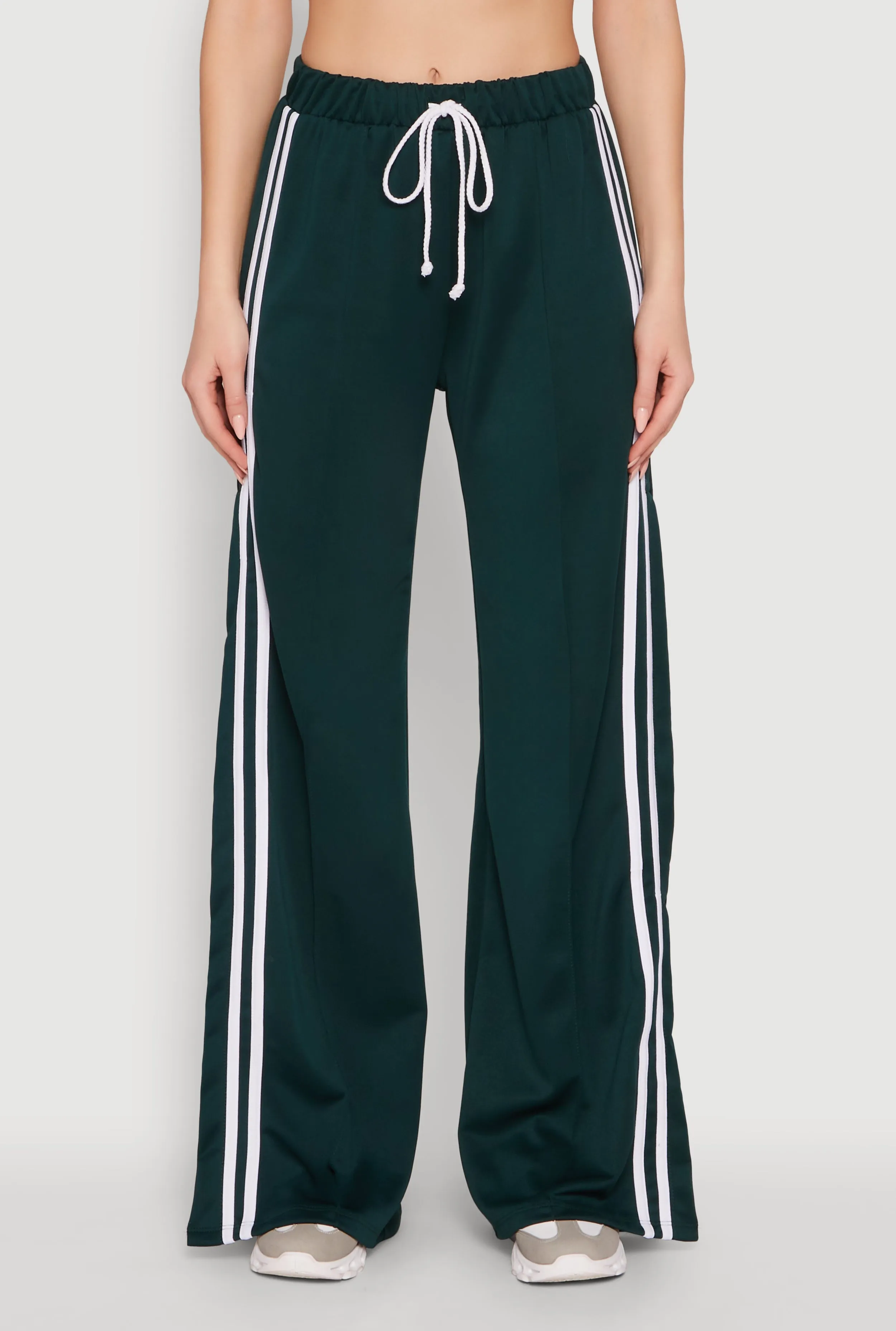 Stylish High Waisted Varsity Stripe Active Pants sold by Rainbow product image thumbnail 5