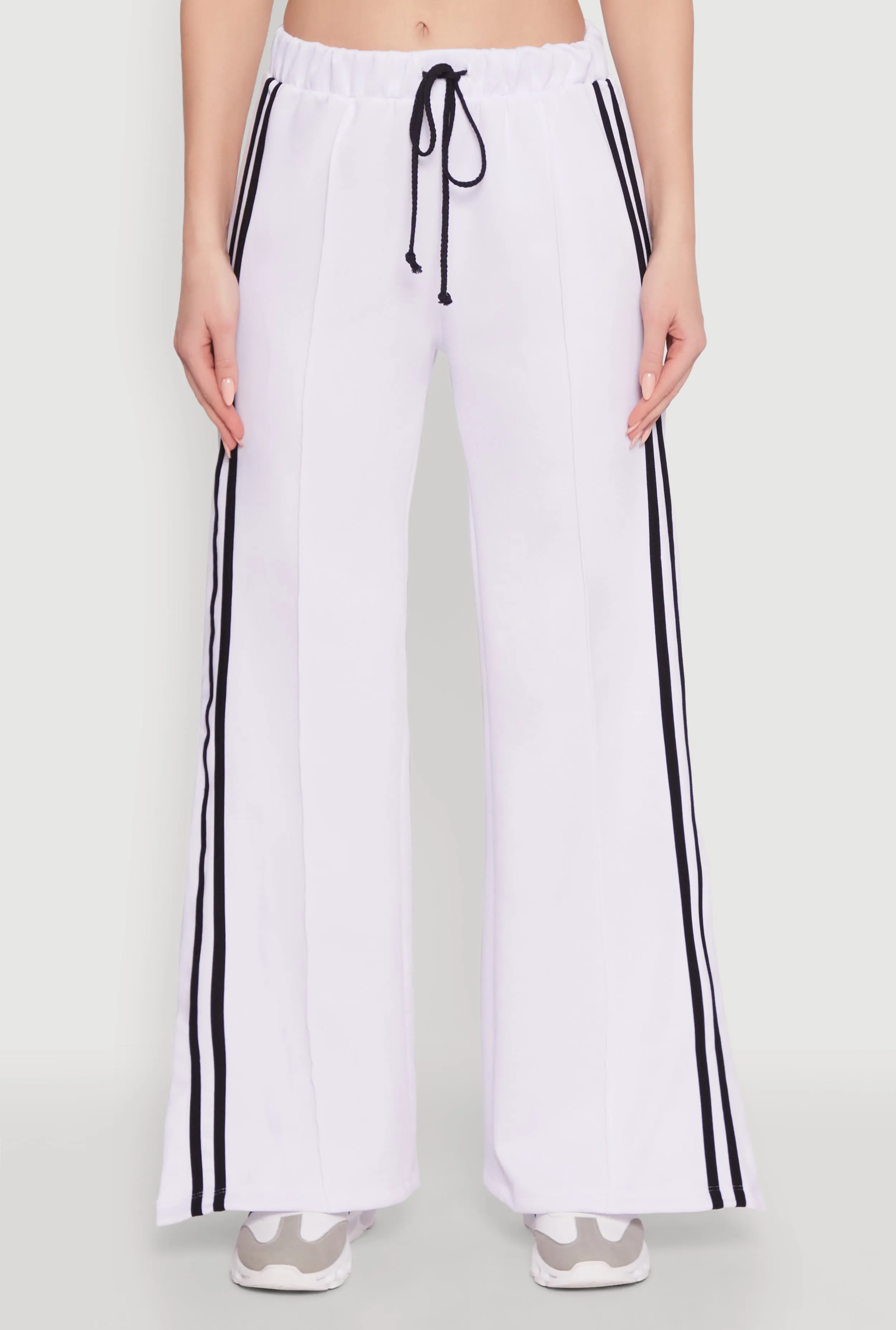 Stylish High Waisted Varsity Stripe Active Pants sold by Rainbow product image thumbnail 3