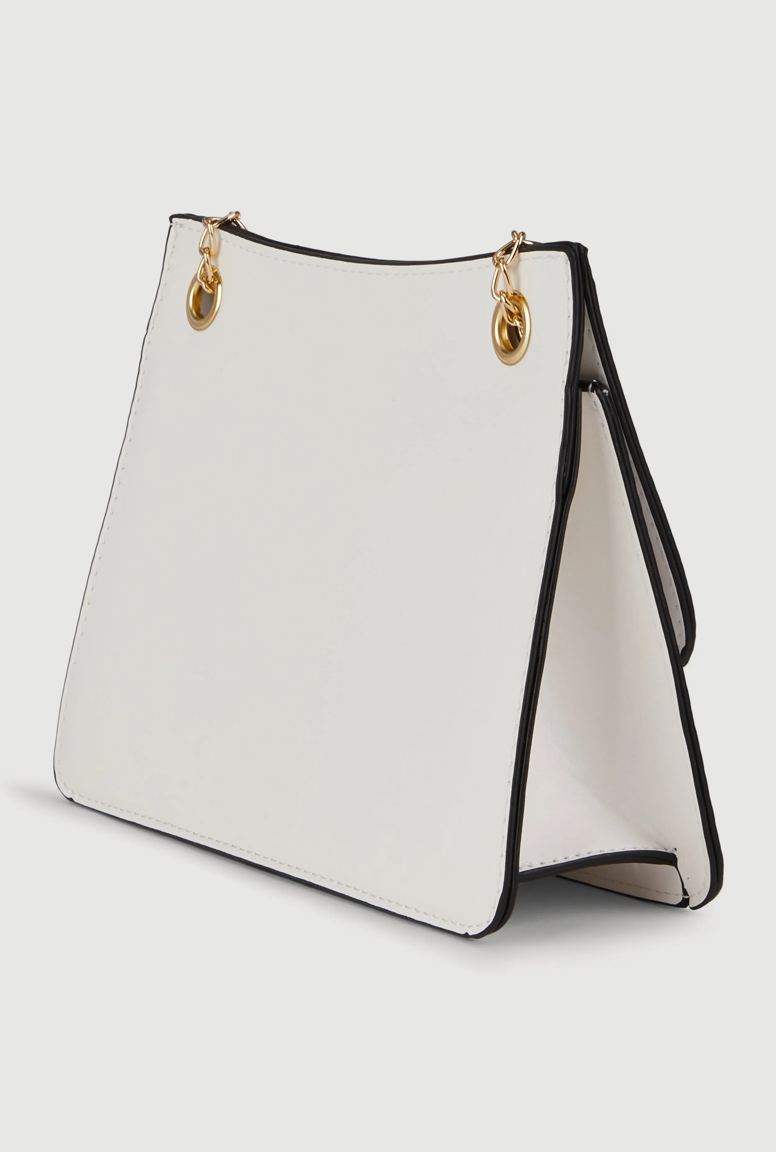 Chic Metallic Faux Leather Crossbody Bag with Removable Strap sold by Rainbow product image thumbnail 5