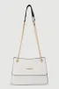 Chic Metallic Faux Leather Crossbody Bag with Removable Strap sold by Rainbow