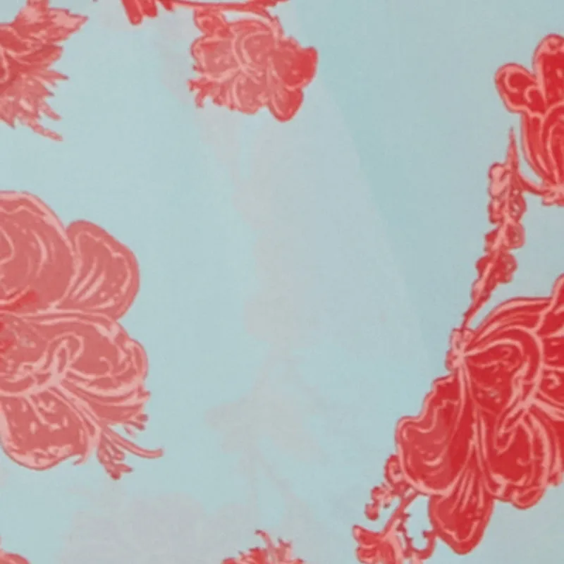 Spoon Jeans Chiffon Cropped Bell Sleeve Top sold by Rainbow product image thumbnail 4