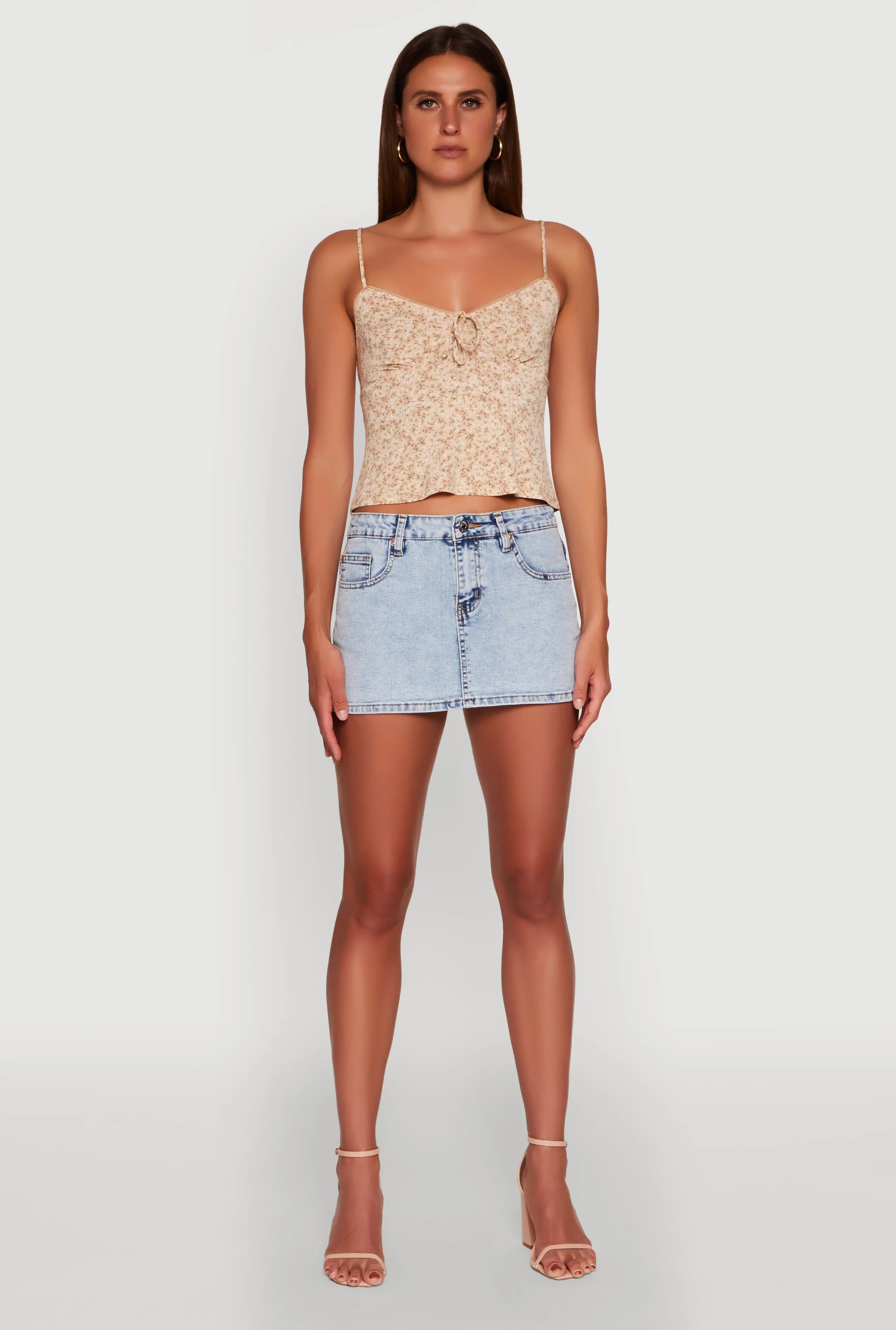 Ambiance Ditsy Floral Cami with Tie Front sold by Rainbow product image thumbnail 3