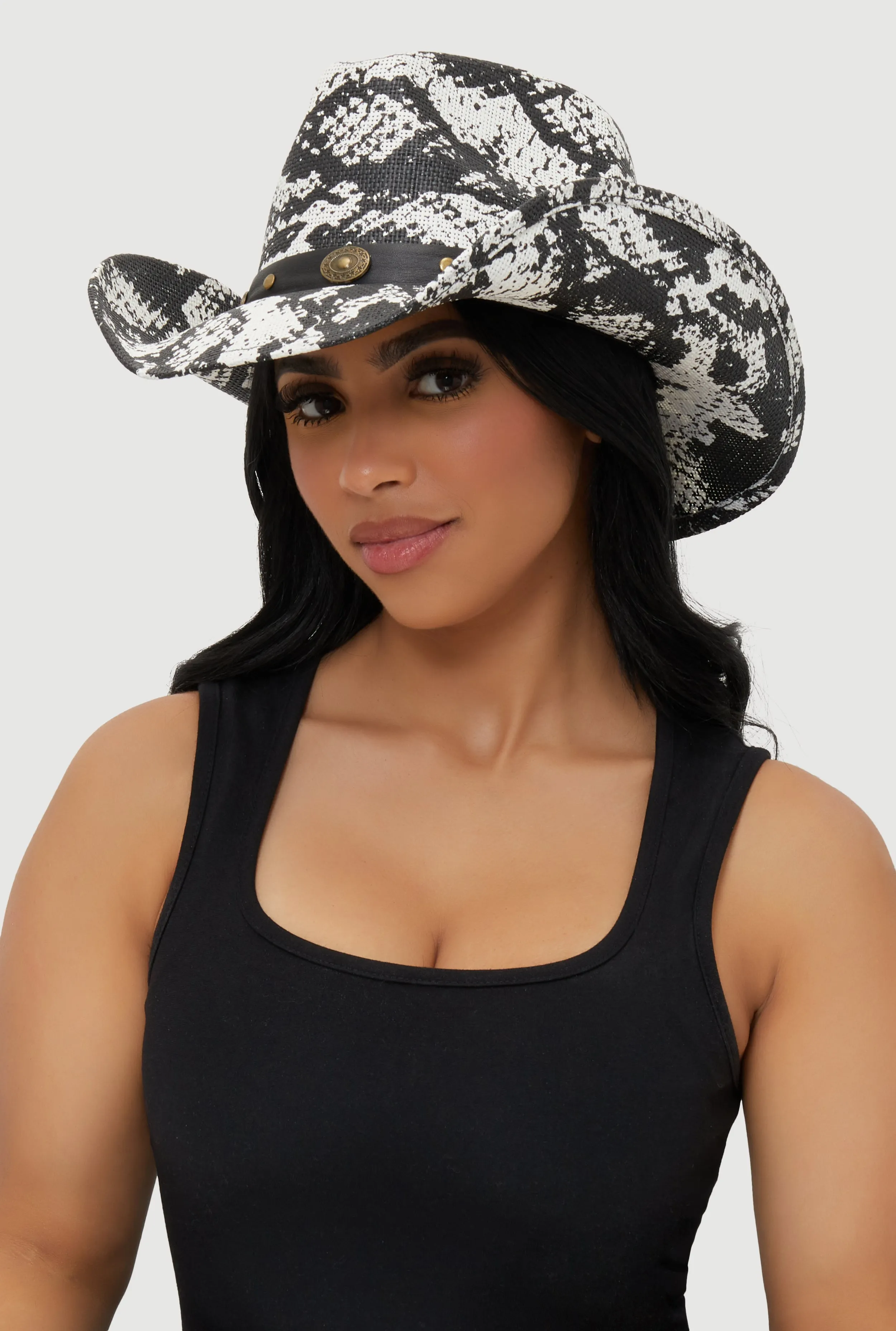 Snakeskin Print Cowboy Hat sold by Rainbow product image thumbnail 2